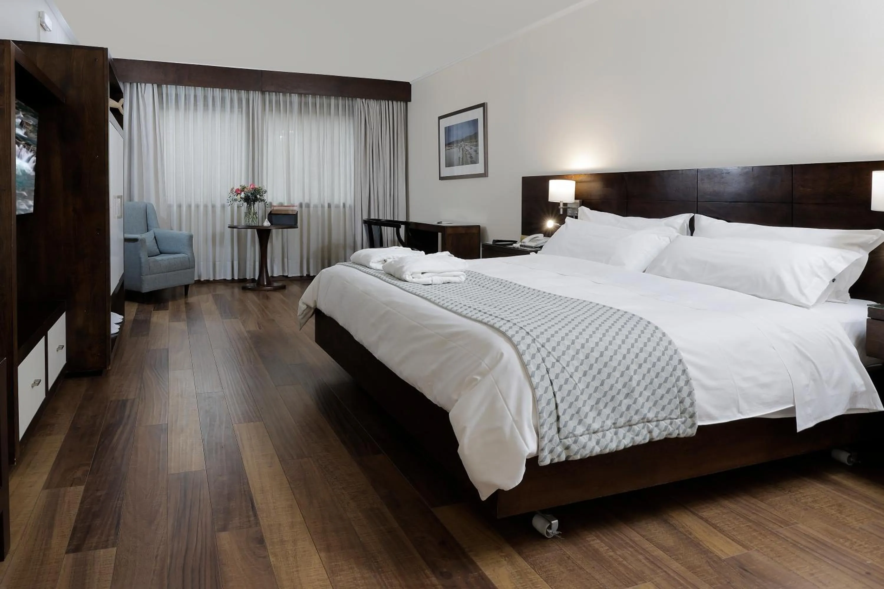 Bed in MR Hotel Providencia (ex Hotel Neruda)