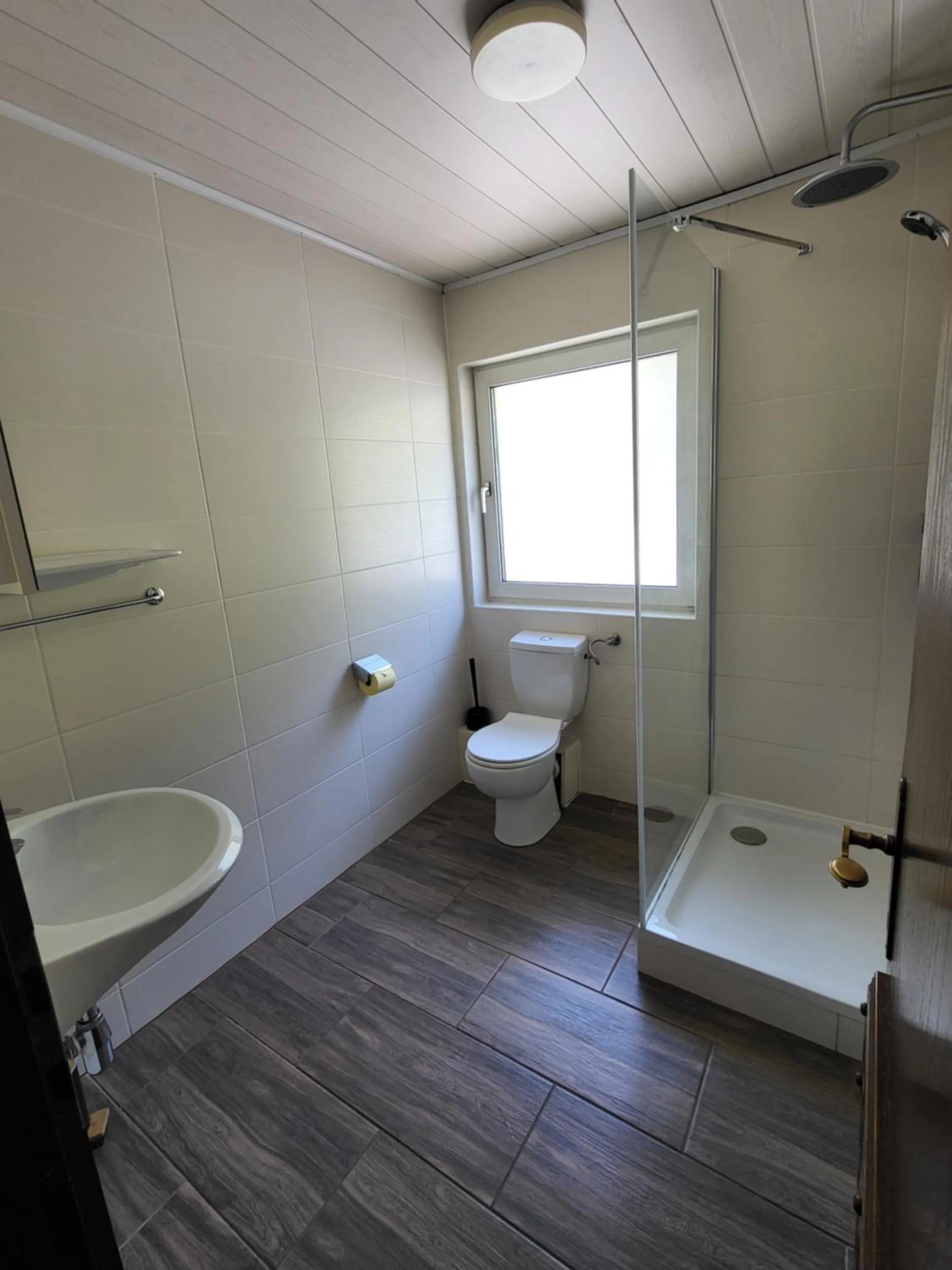 Shower in Alpenzeit Apartments