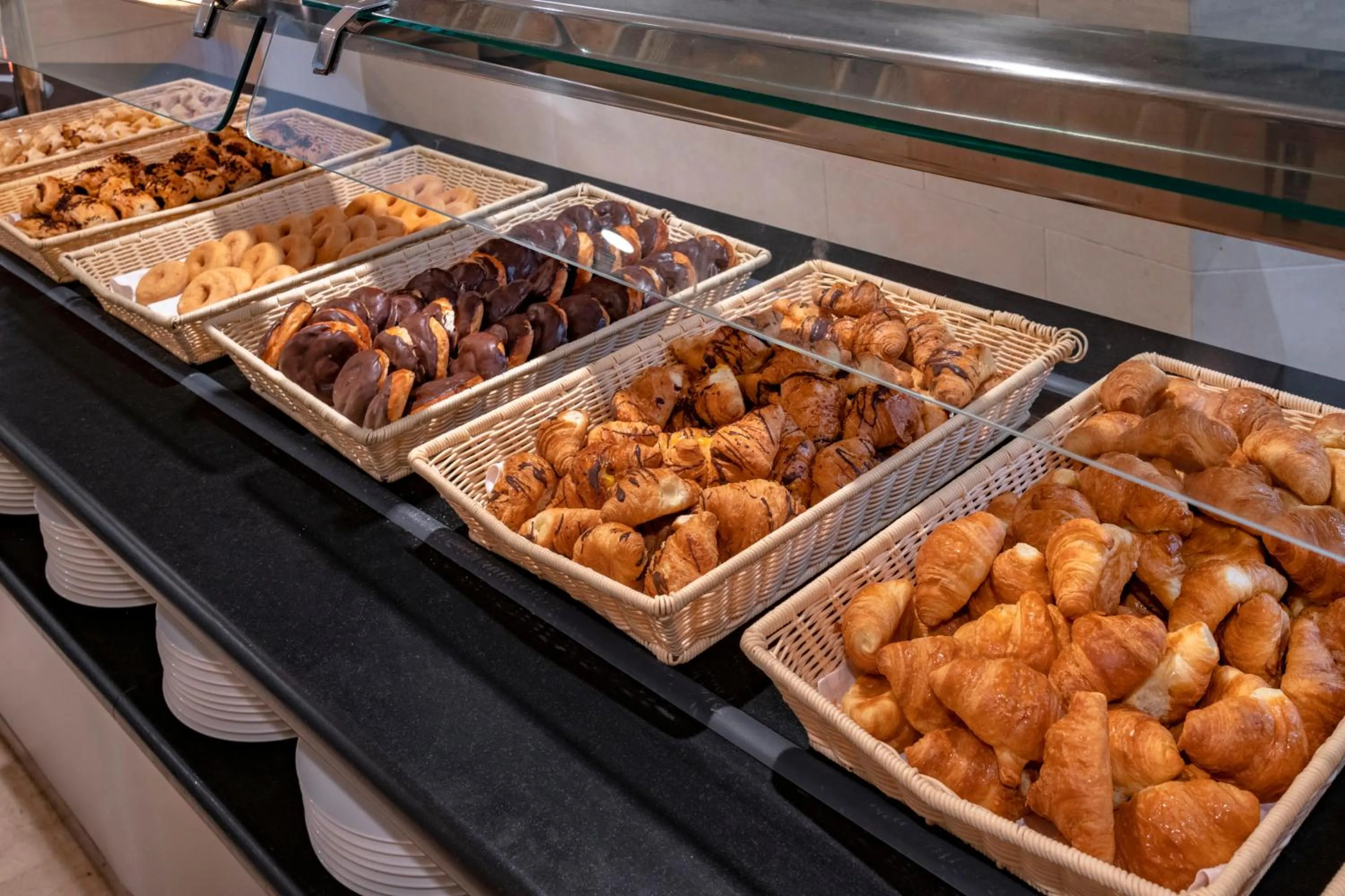 Buffet breakfast in Hotel Las Vegas