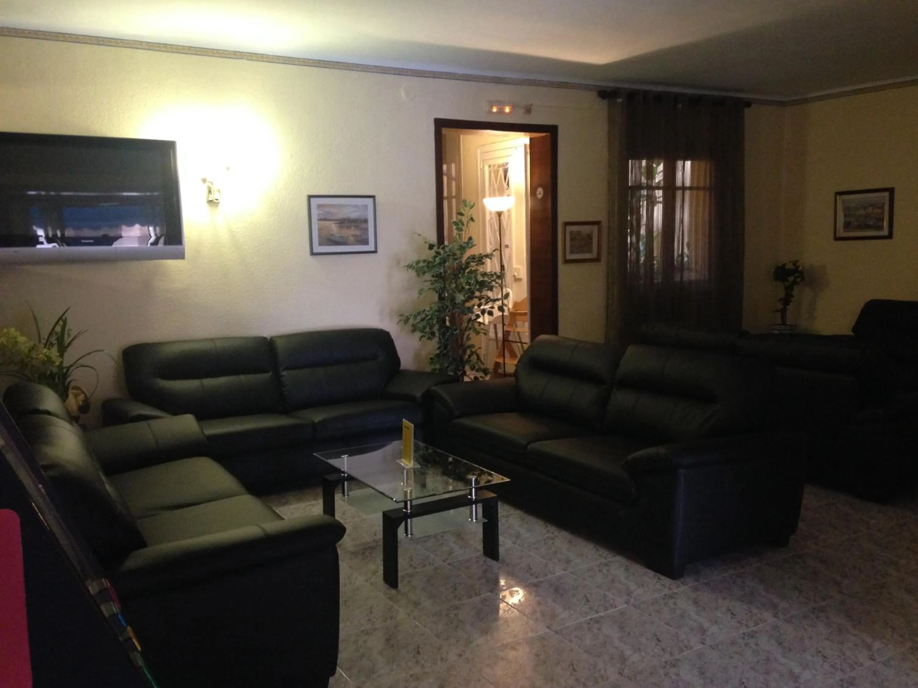 Lobby or reception in Hostal Bonavista