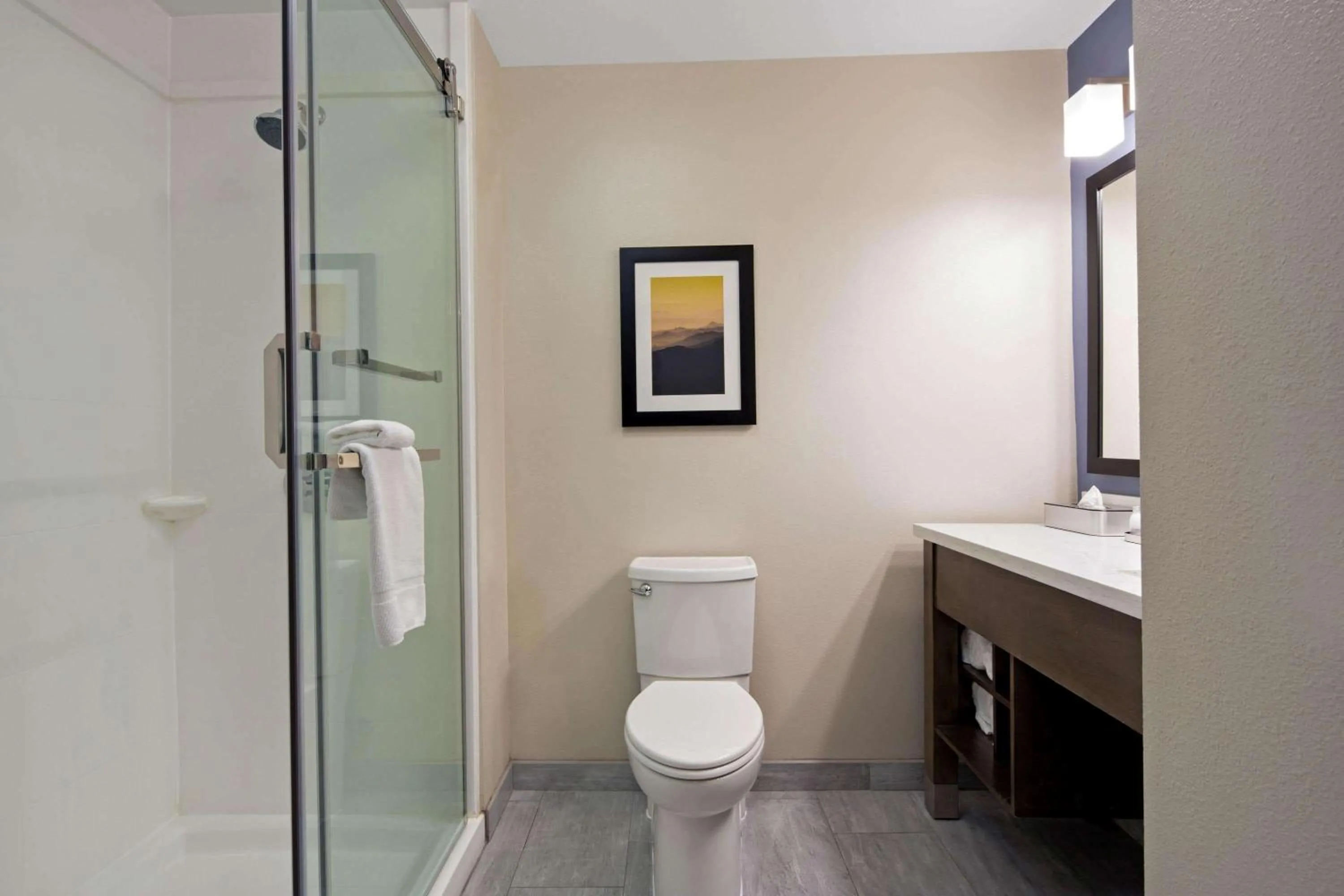 Shower in La Quinta by Wyndham Morgan Hill-San Jose South