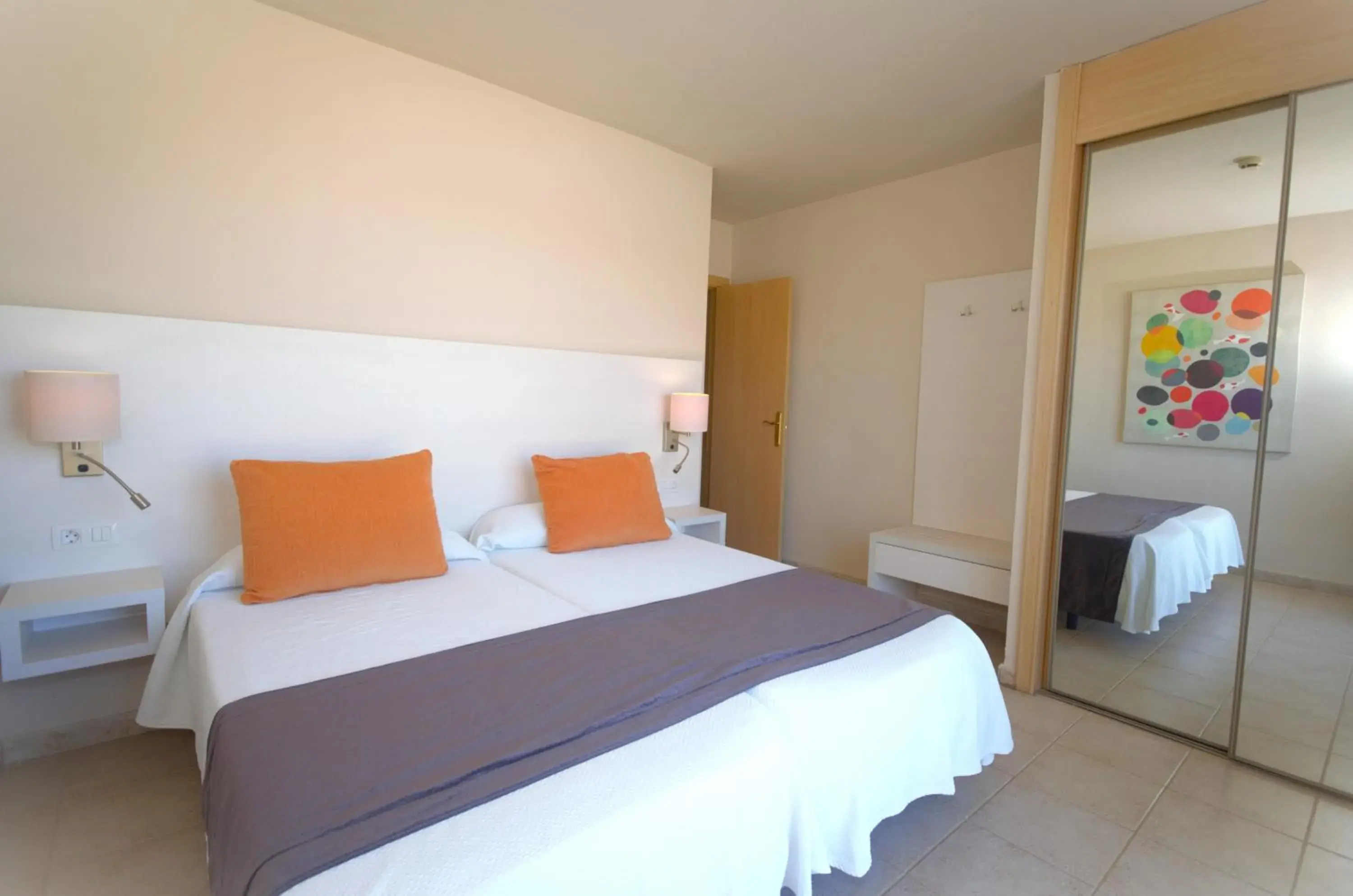 Bed in Apartamentos Natural Park Bed in Apartamentos Natural Park