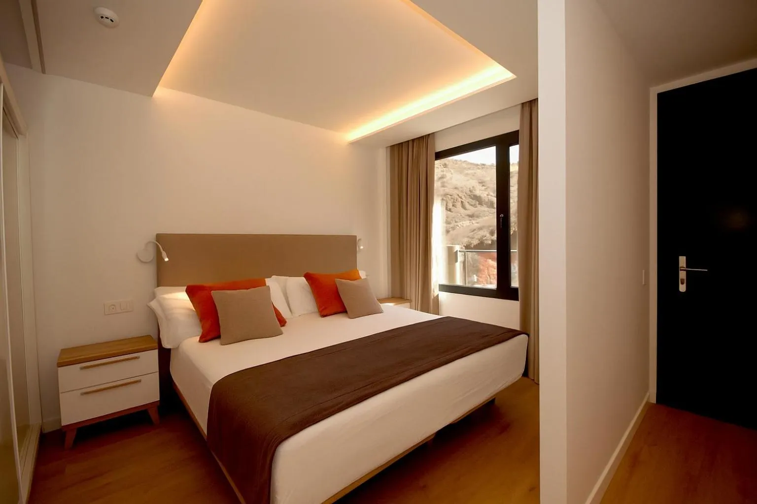 Bed in Apartamentos Natural Park