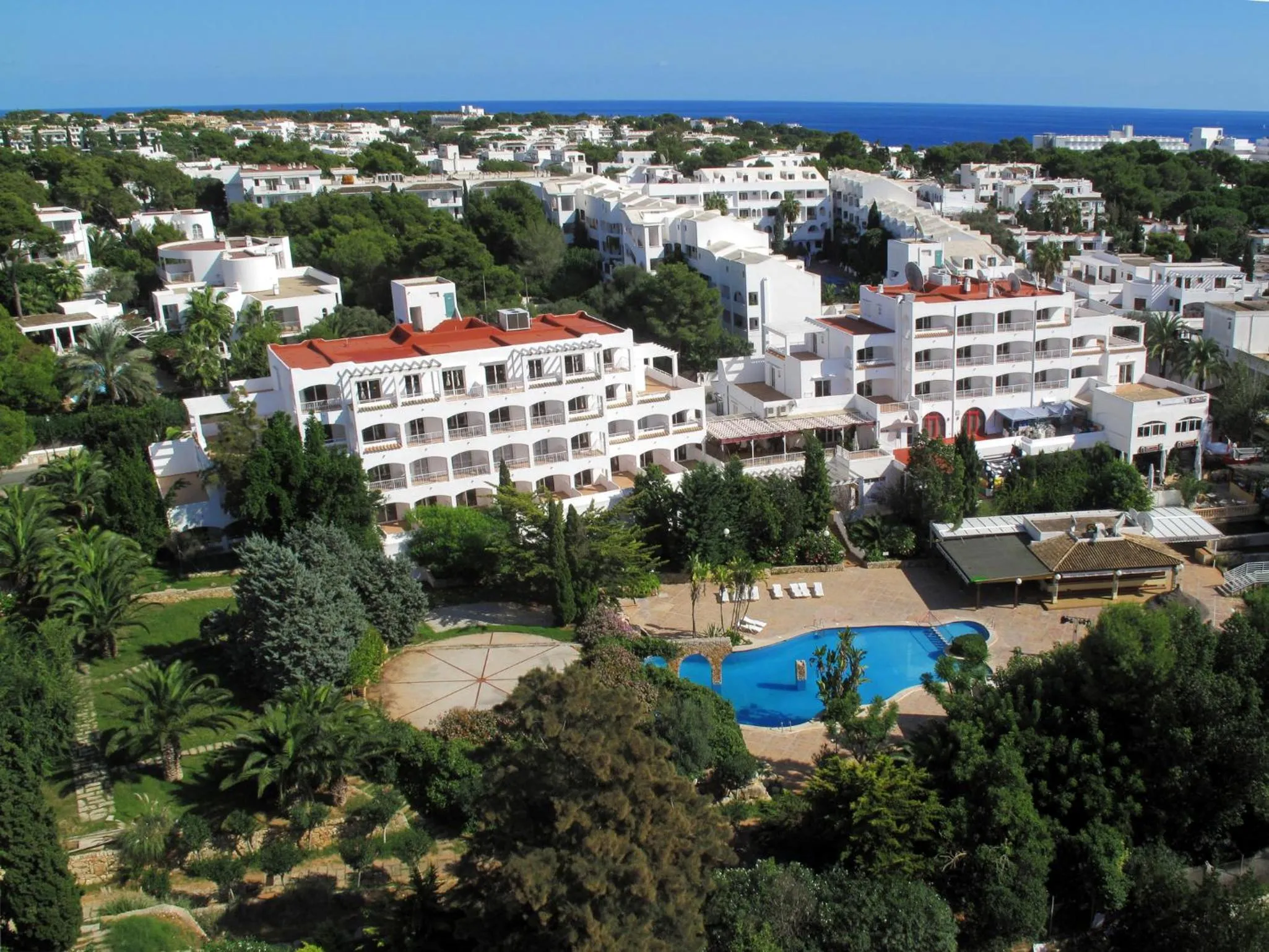 Area and facilities in OLA Apartamentos Cala d'Or