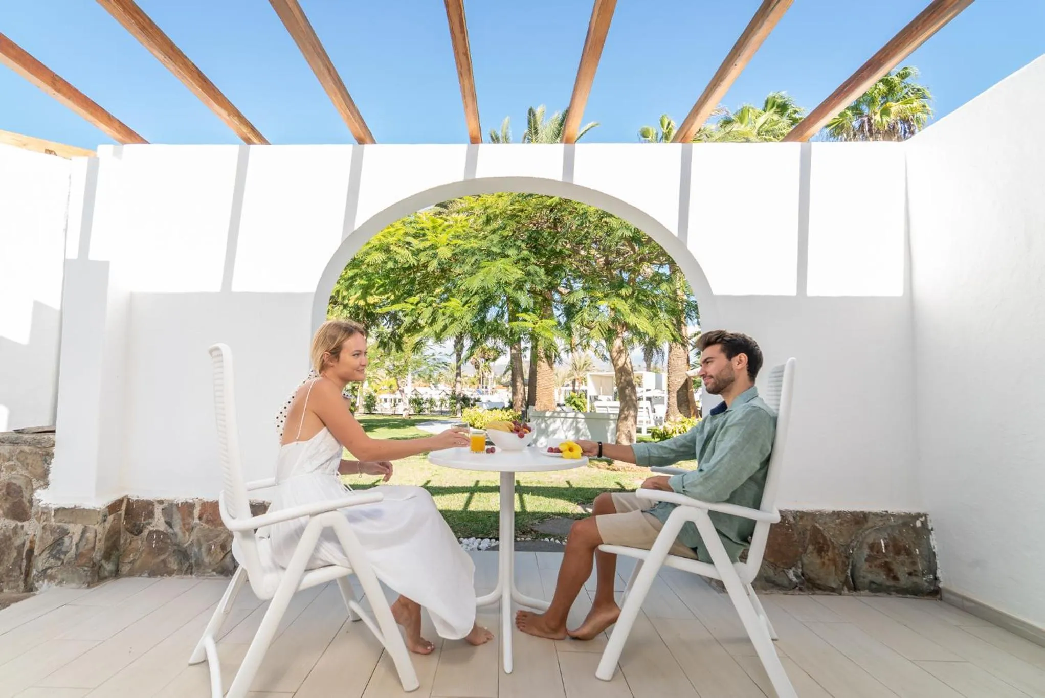 Balcony/Terrace in Hotel LIVVO Dunagolf Suites