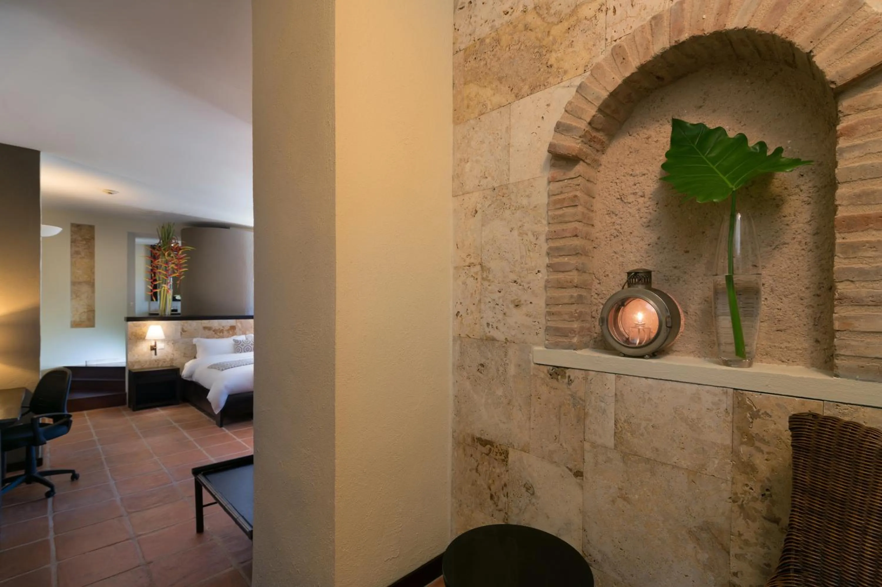 Living room in Hodelpa Nicolás de Ovando