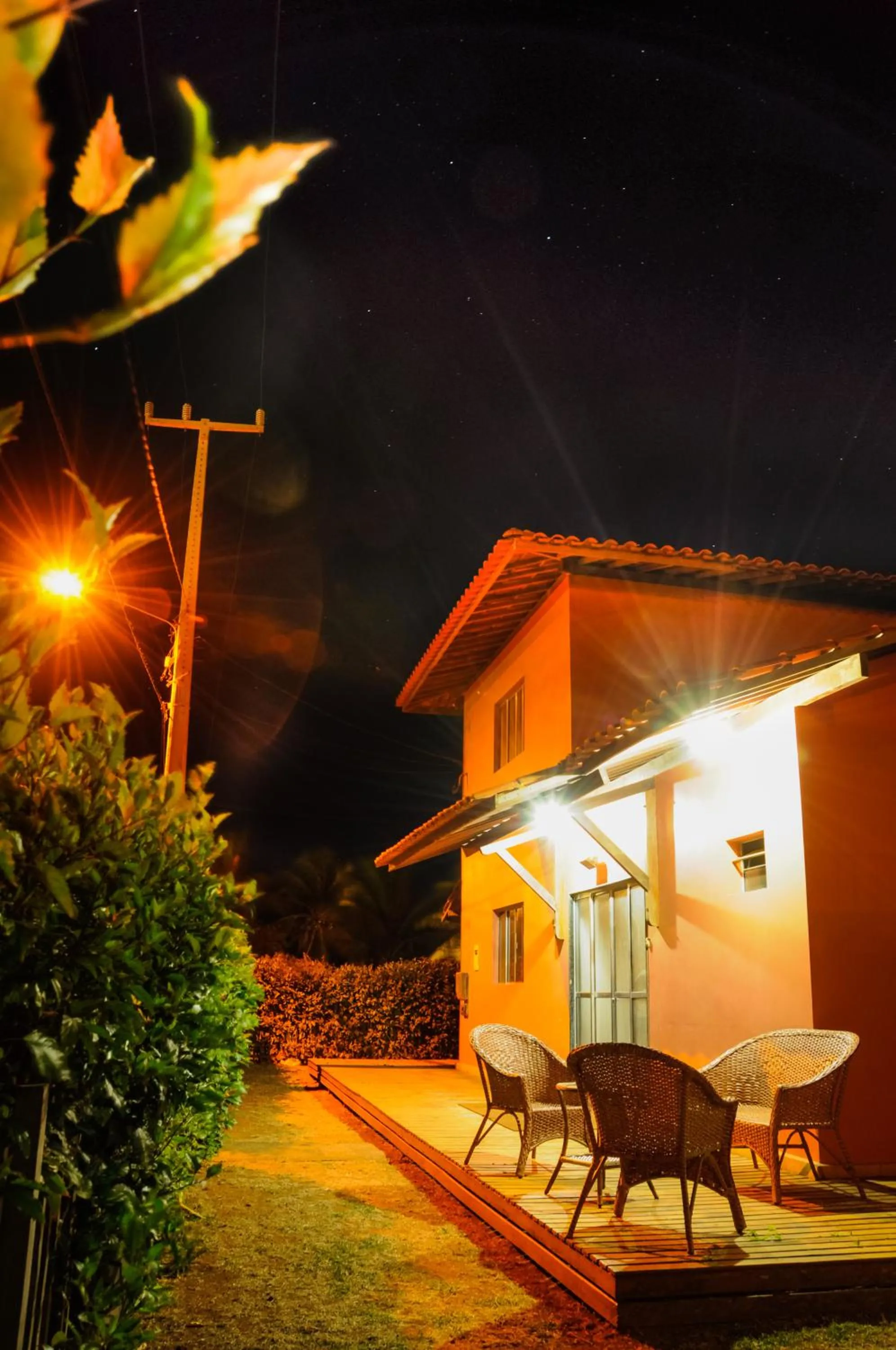 Patio in Pousada Morro do Pico