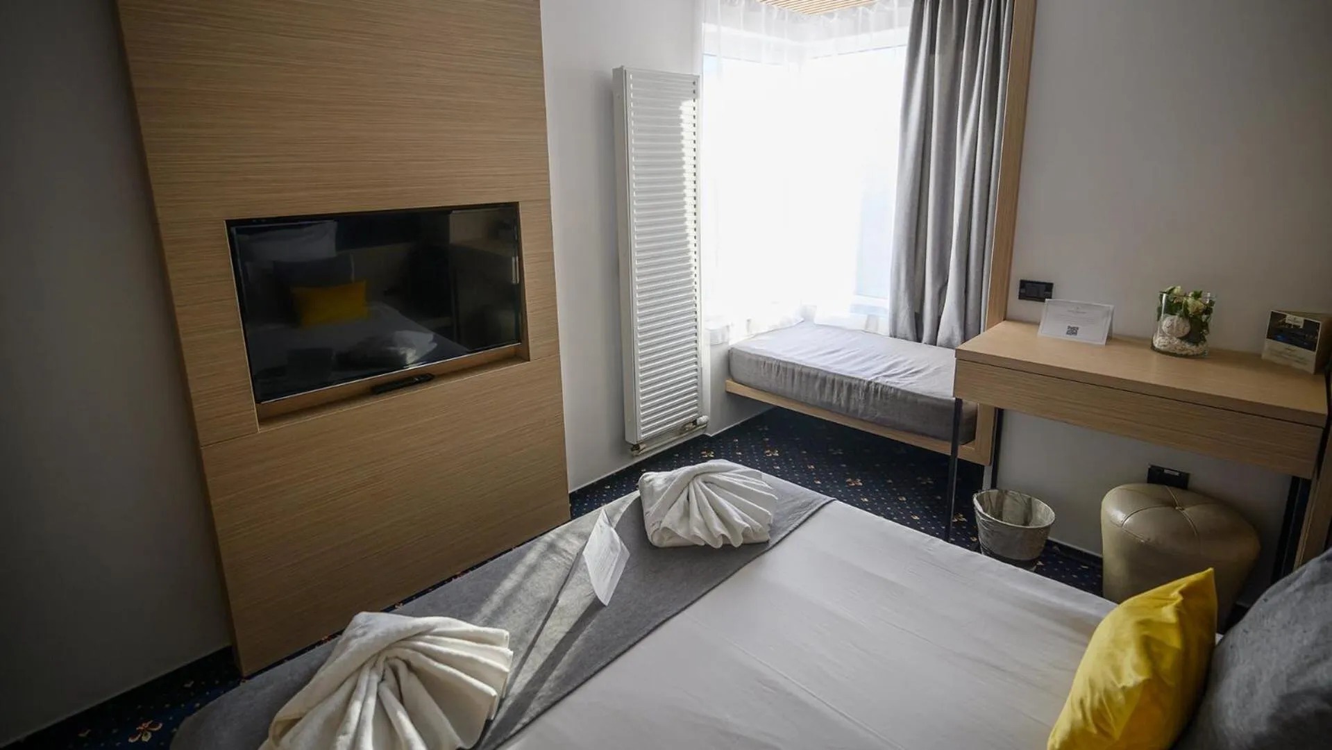 Bed in Aqvatonic Hotel - Steaua de Mare