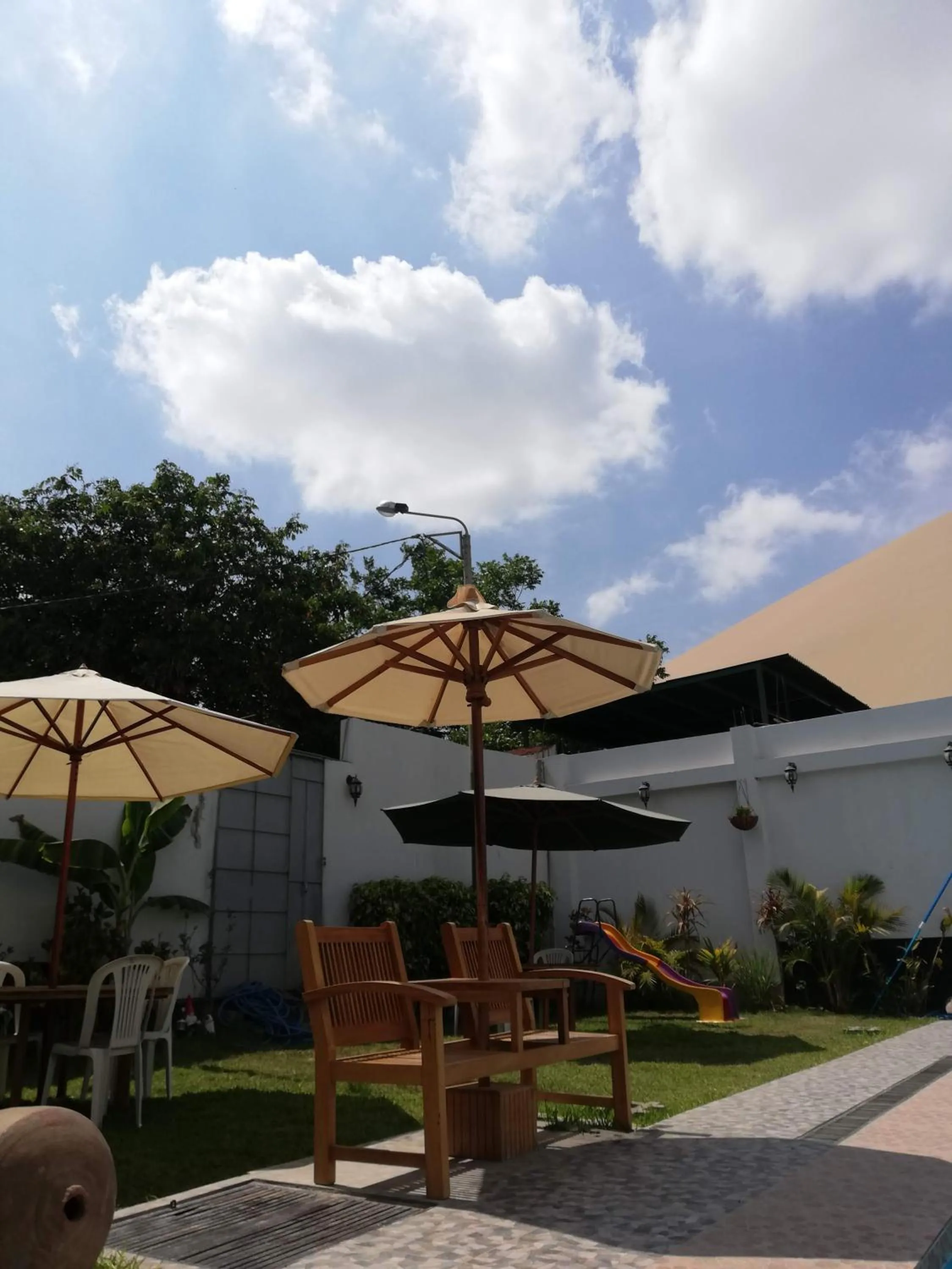 Patio in Hotel Santa Maria