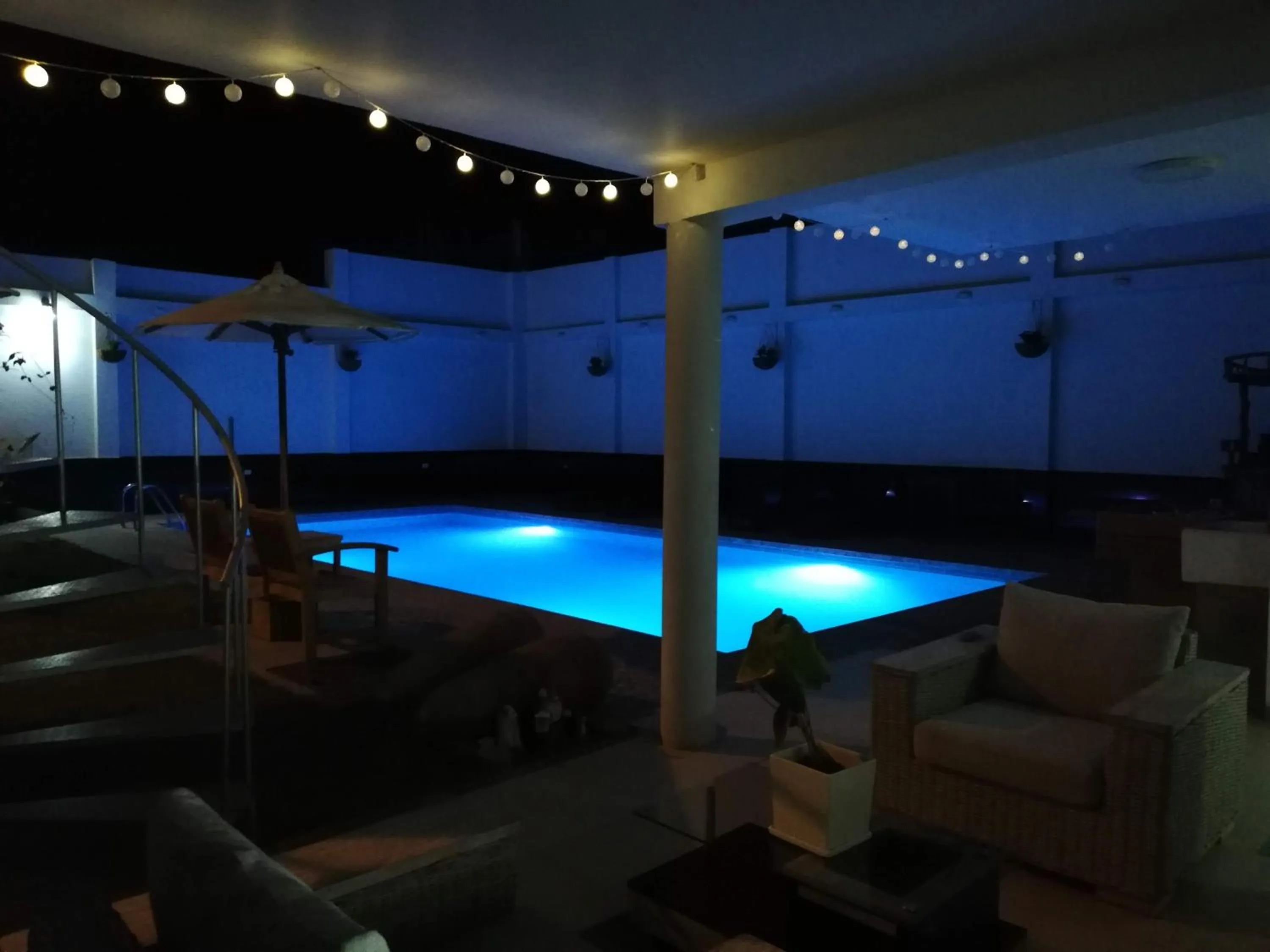 Swimming pool in Hotel Santa Maria