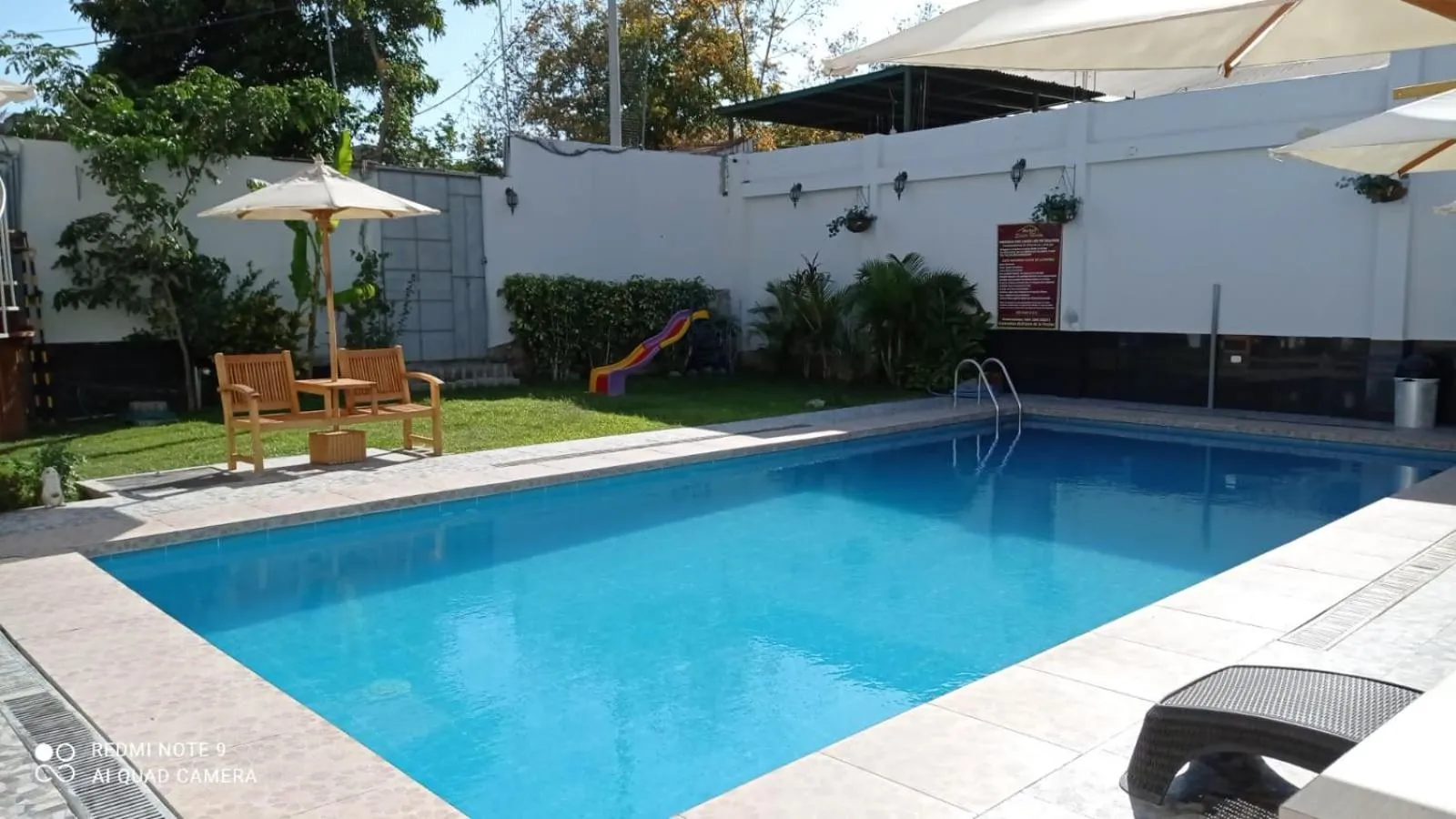 Patio in Hotel Santa Maria