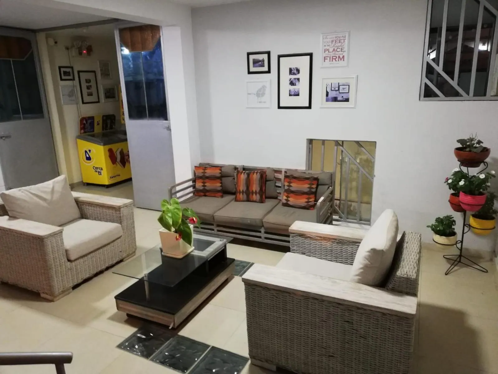 Patio in Hotel Santa Maria