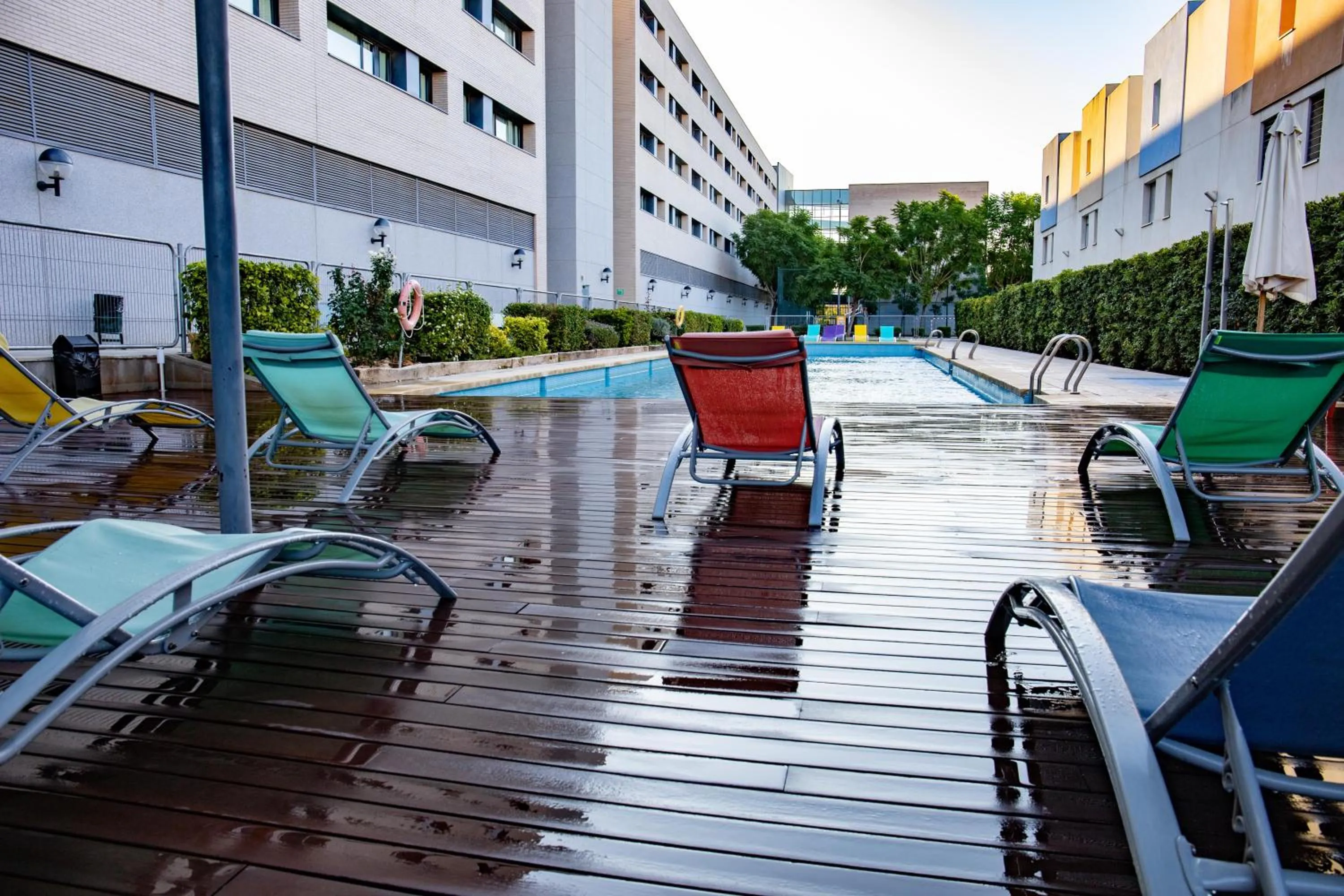 Swimming pool in Villa Alojamiento y Congresos - Villa Universitaria