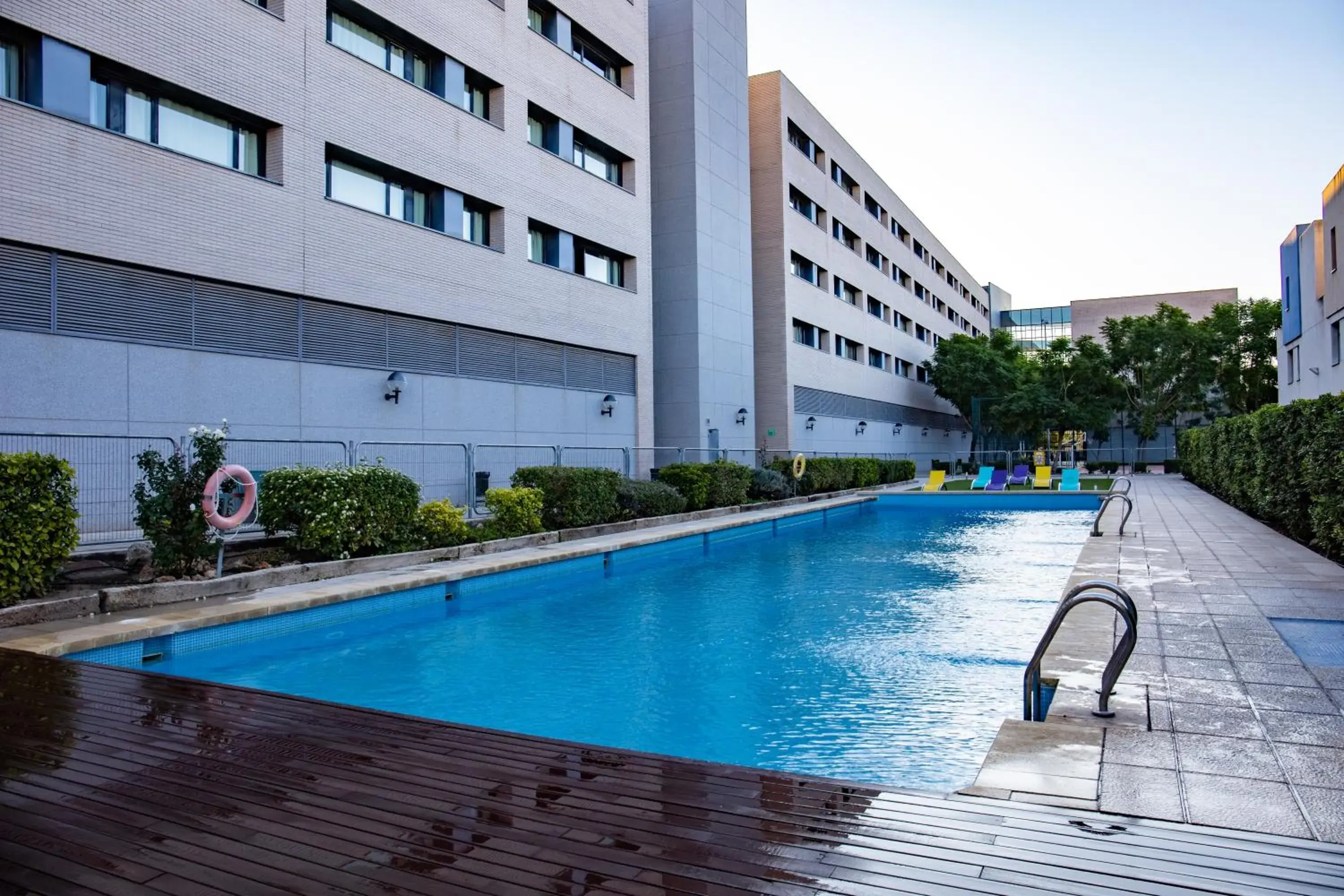 Swimming pool in Villa Alojamiento y Congresos - Villa Universitaria Swimming pool in Villa Alojamiento y Congresos - Villa Universitaria