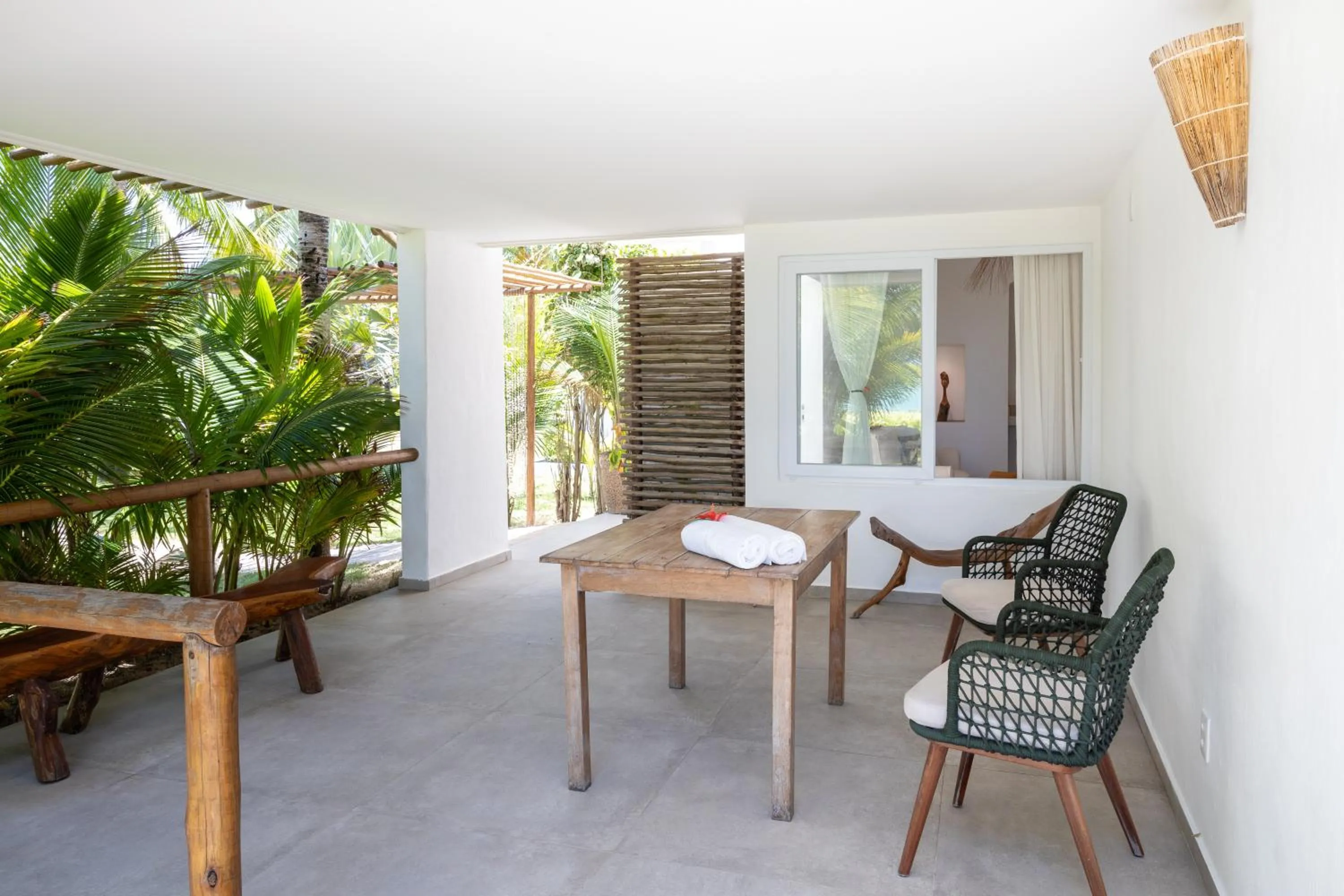 Patio in Pousada Aldeia Beijupirá