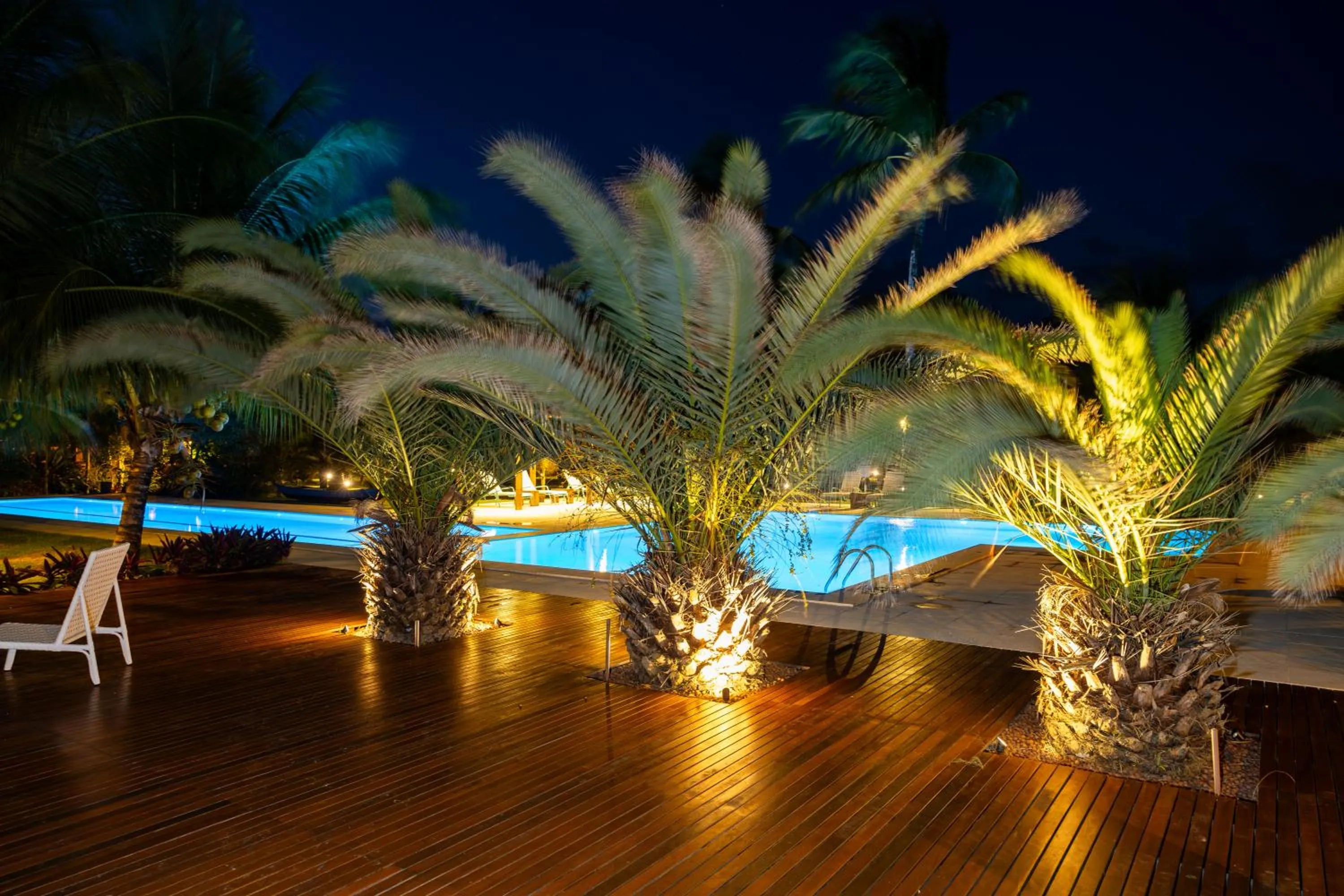 Swimming pool in Pousada Aldeia Beijupirá