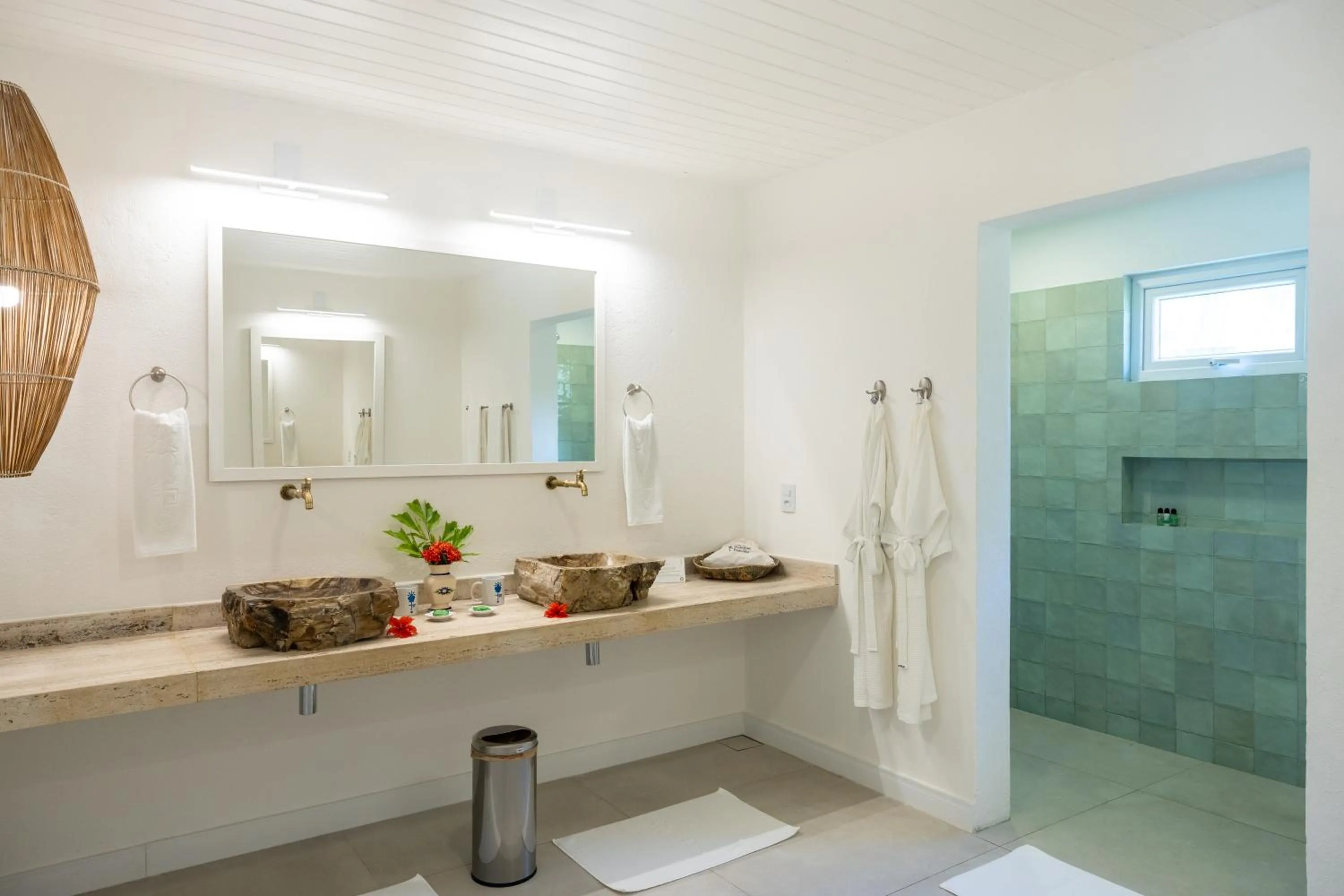 Bathroom in Pousada Aldeia Beijupirá