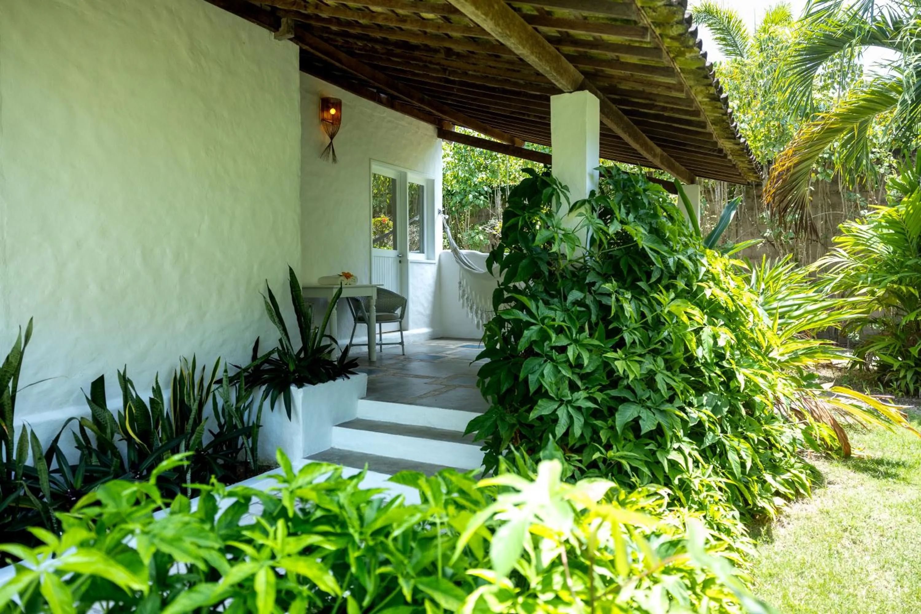 Patio in Pousada Aldeia Beijupirá