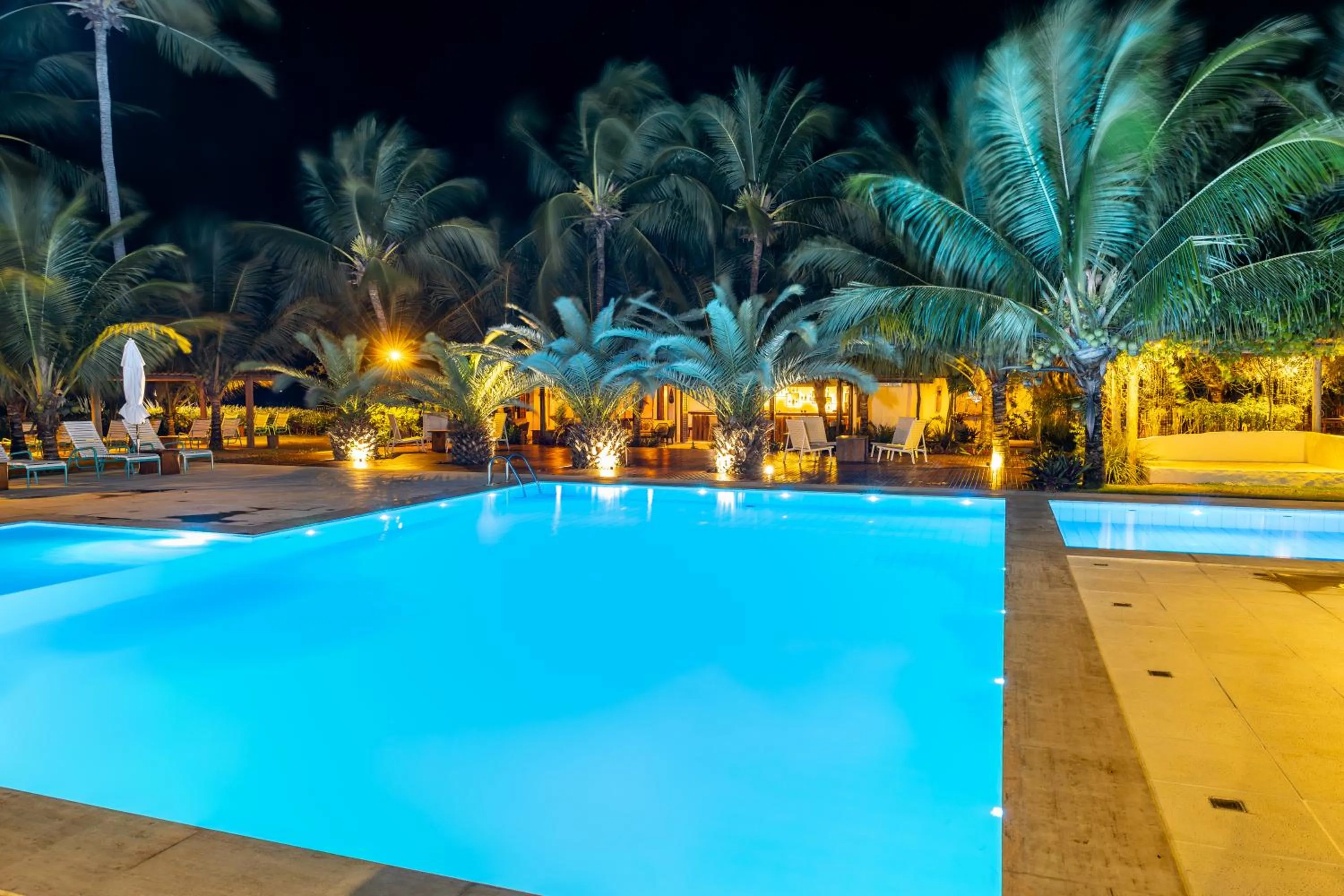 Swimming pool in Pousada Aldeia Beijupirá