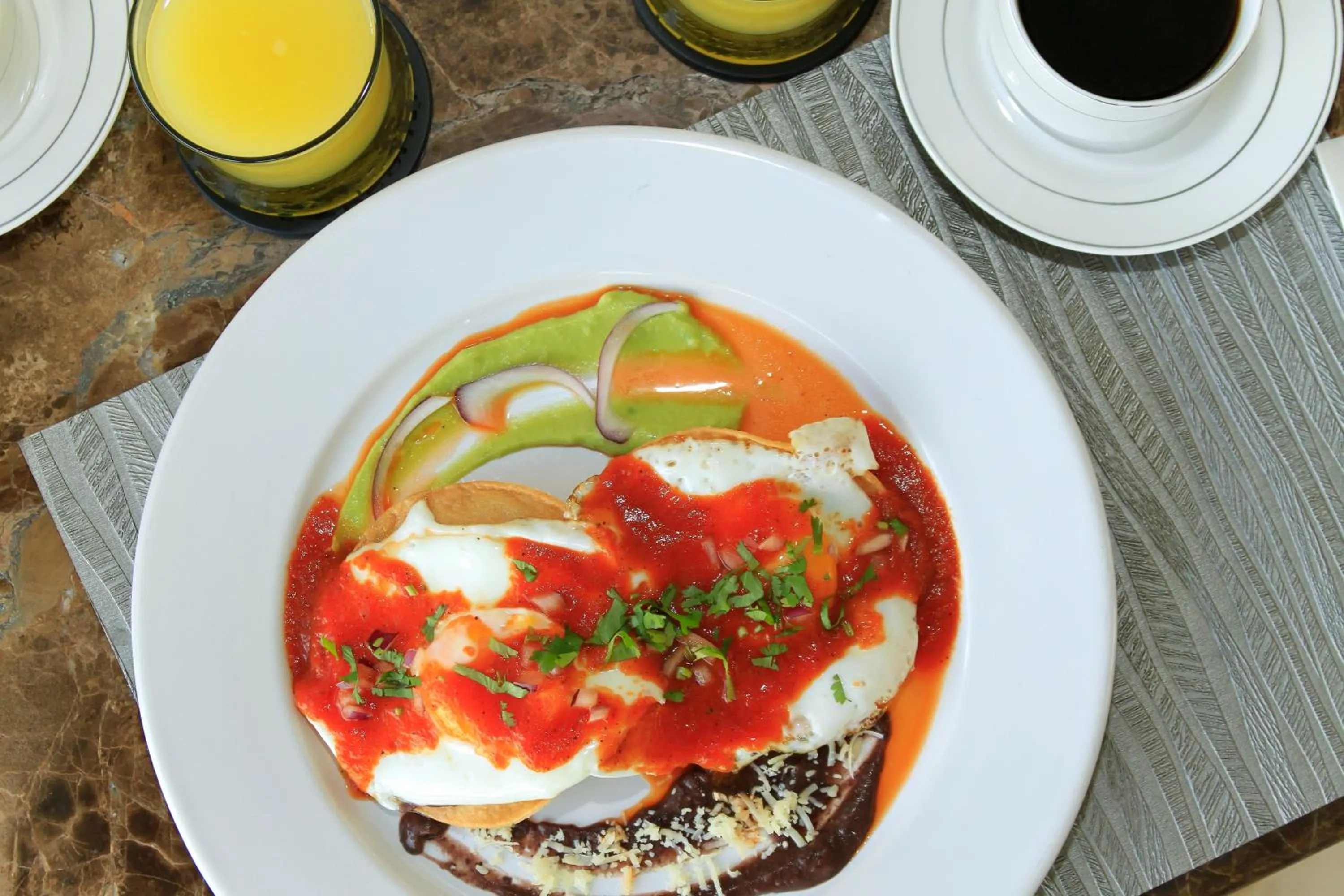 Food and drinks in Cielo Maya Beach Tulum