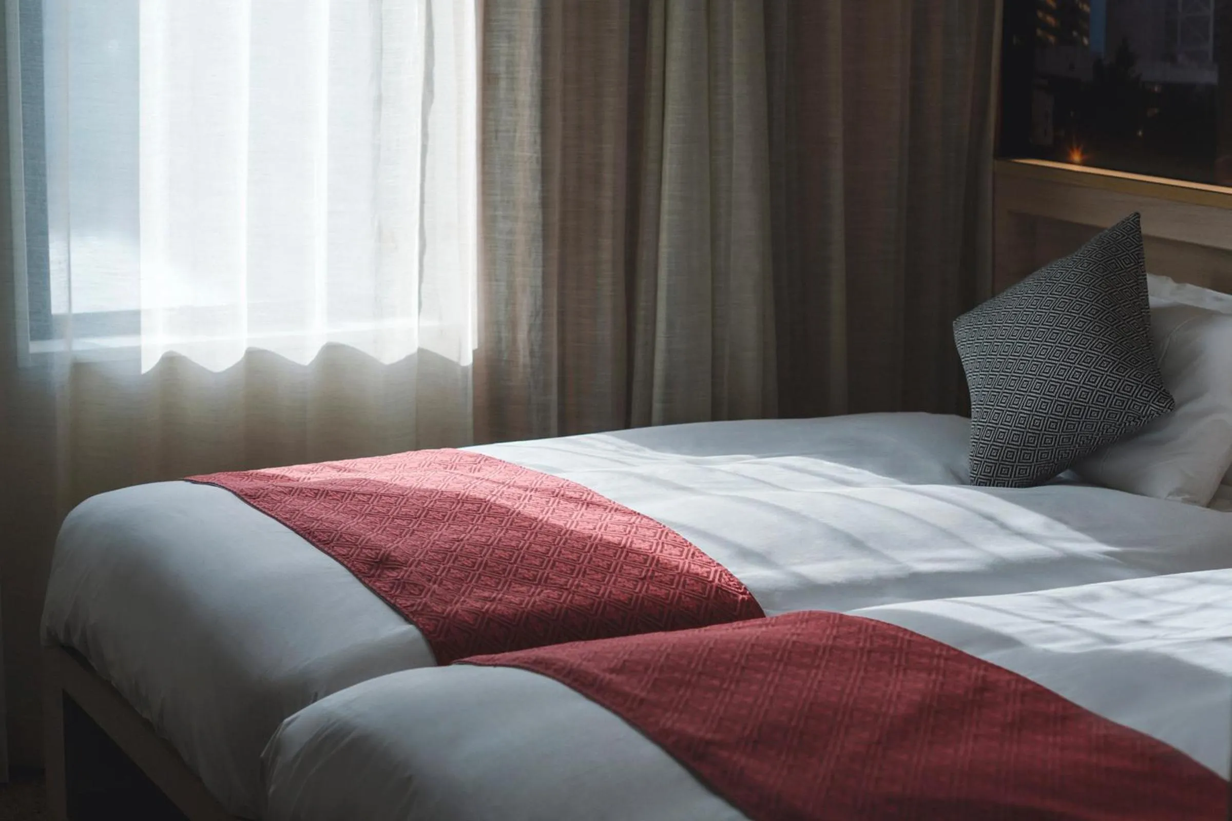 Bed in Hotel JAL City Haneda Tokyo West Wing