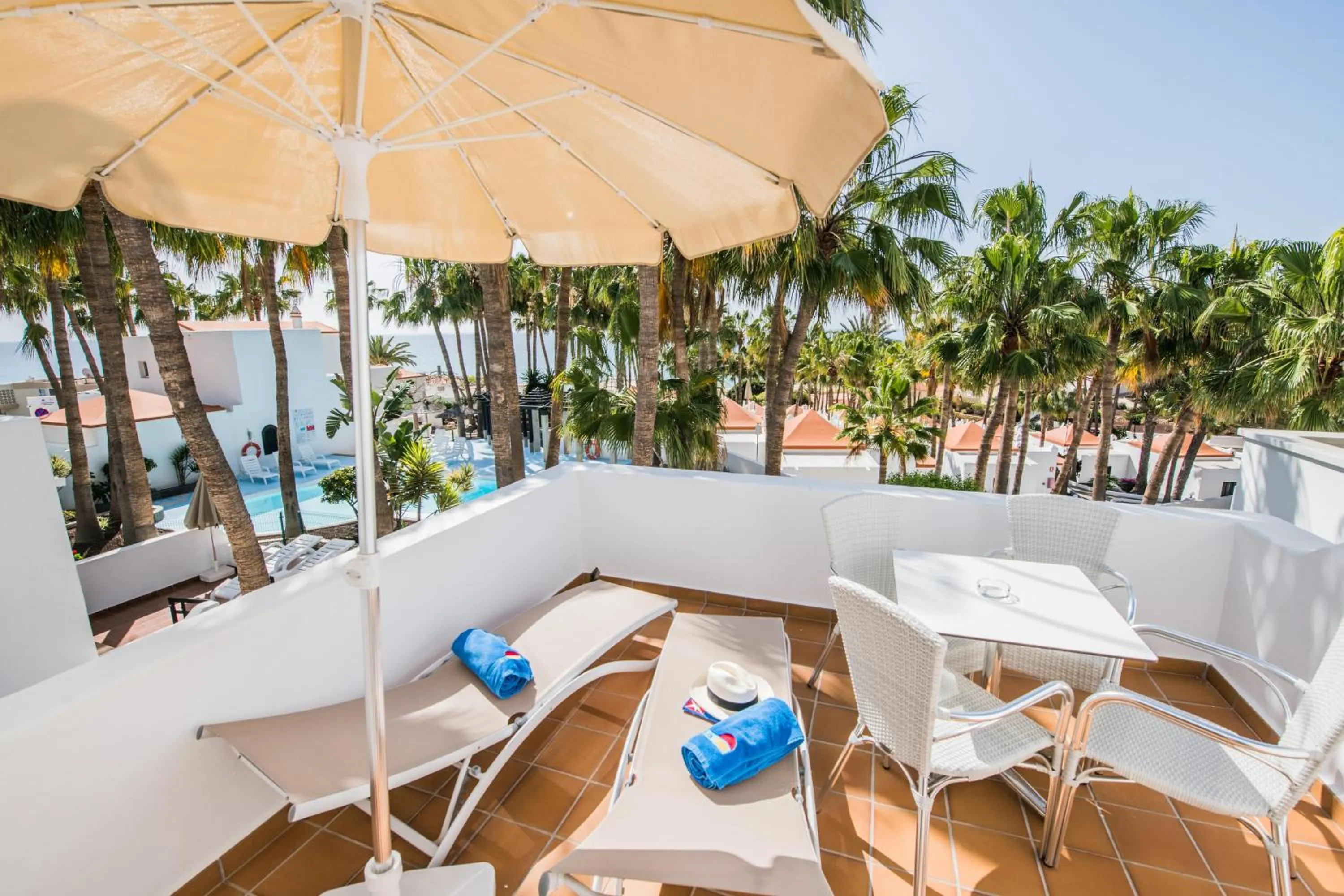 Balcony/Terrace in Bahia Calma Beach
