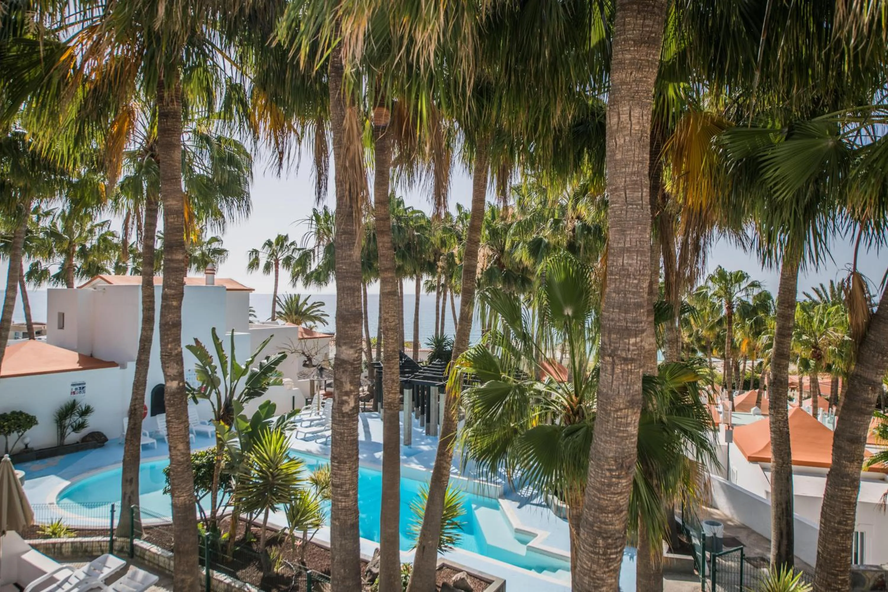 Swimming pool in Bahia Calma Beach