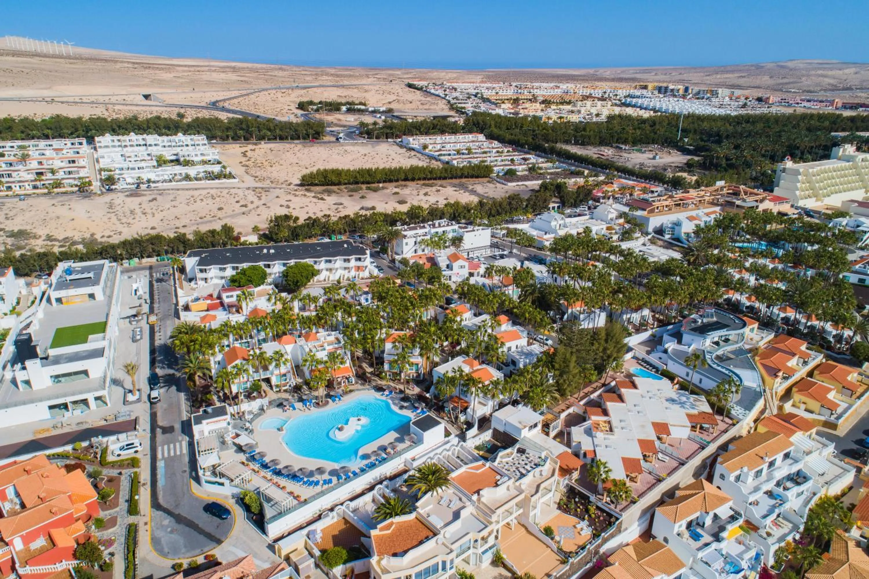 Property building in Bahia Calma Beach