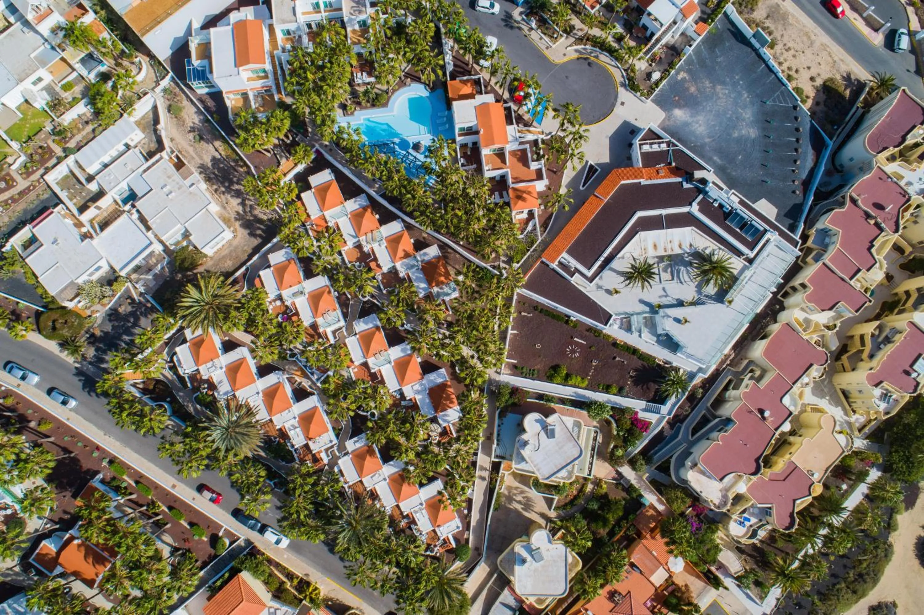 Swimming pool in Bahia Calma Beach