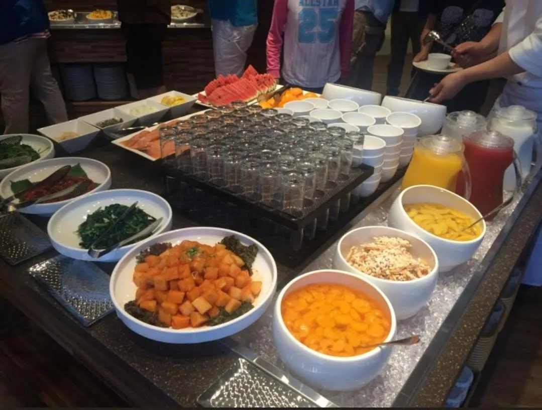 Buffet breakfast in Grand Mer Hotel Seogwipo Ocean