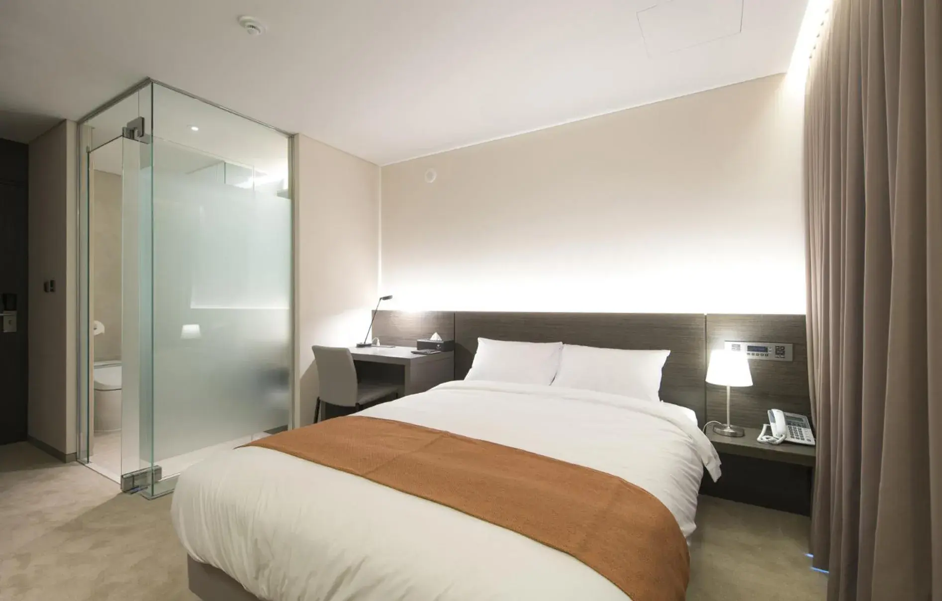 Bed in Grand Mer Hotel Seogwipo Ocean Bed in Grand Mer Hotel Seogwipo Ocean