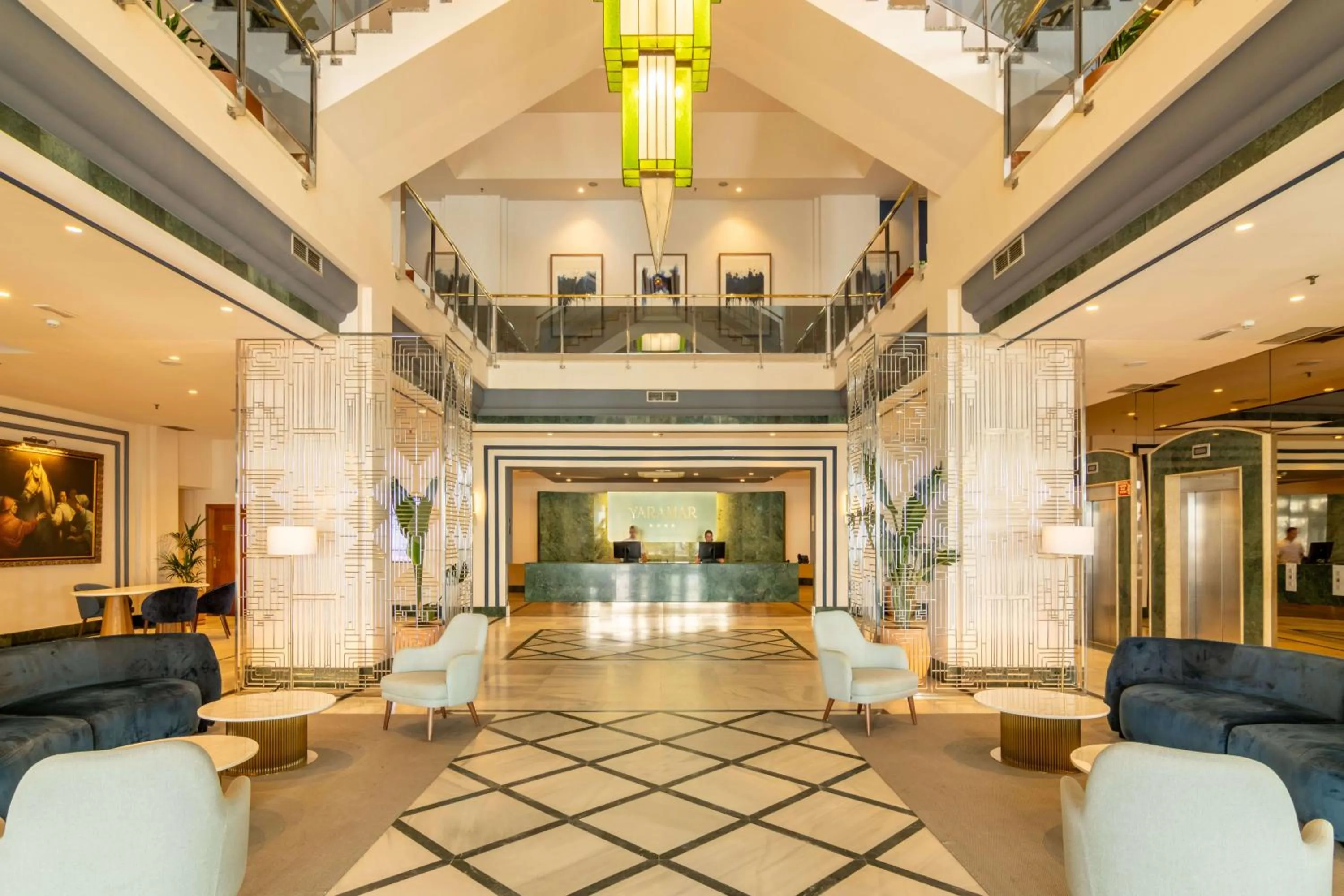 Lobby or reception in Hotel Yaramar - Adults Recommended