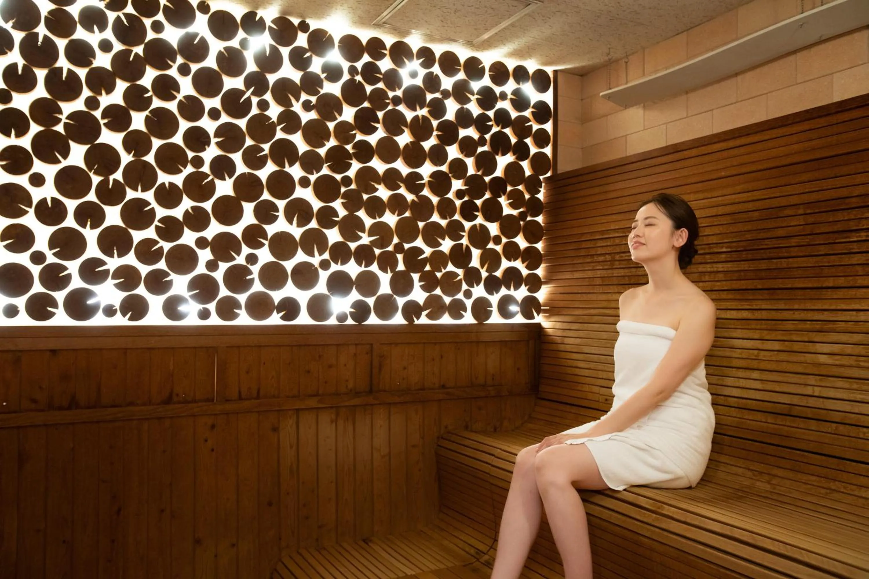 Hot Spring Bath in Hakodate Hotel Banso