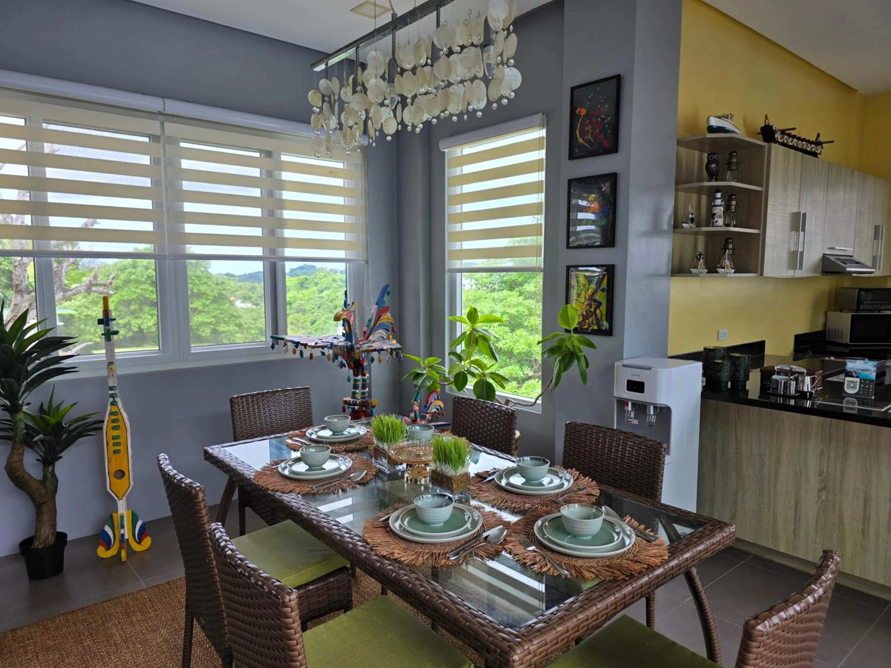Dining area in One Hagdan Villas