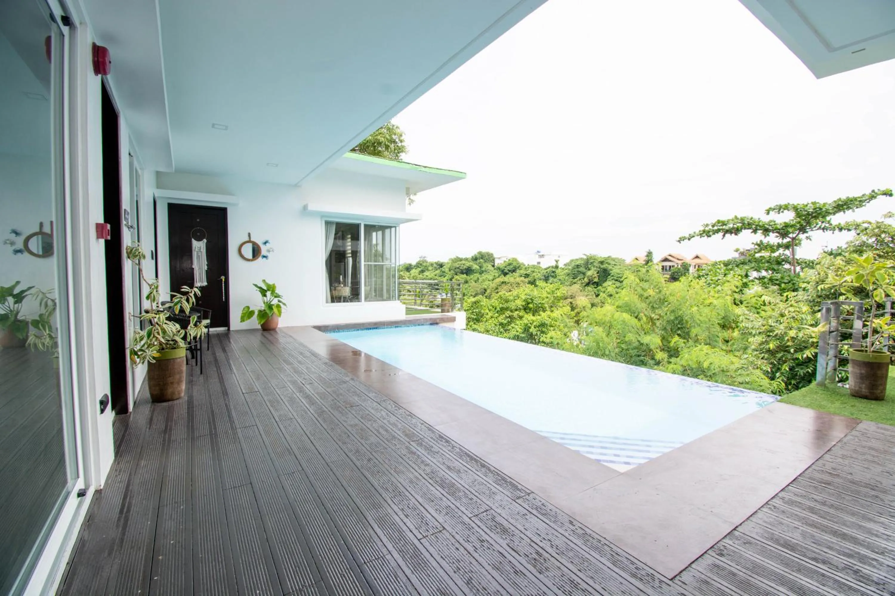 Pool view in One Hagdan Villas