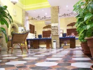 Lobby or reception in Hotel Anfiteatro Romano