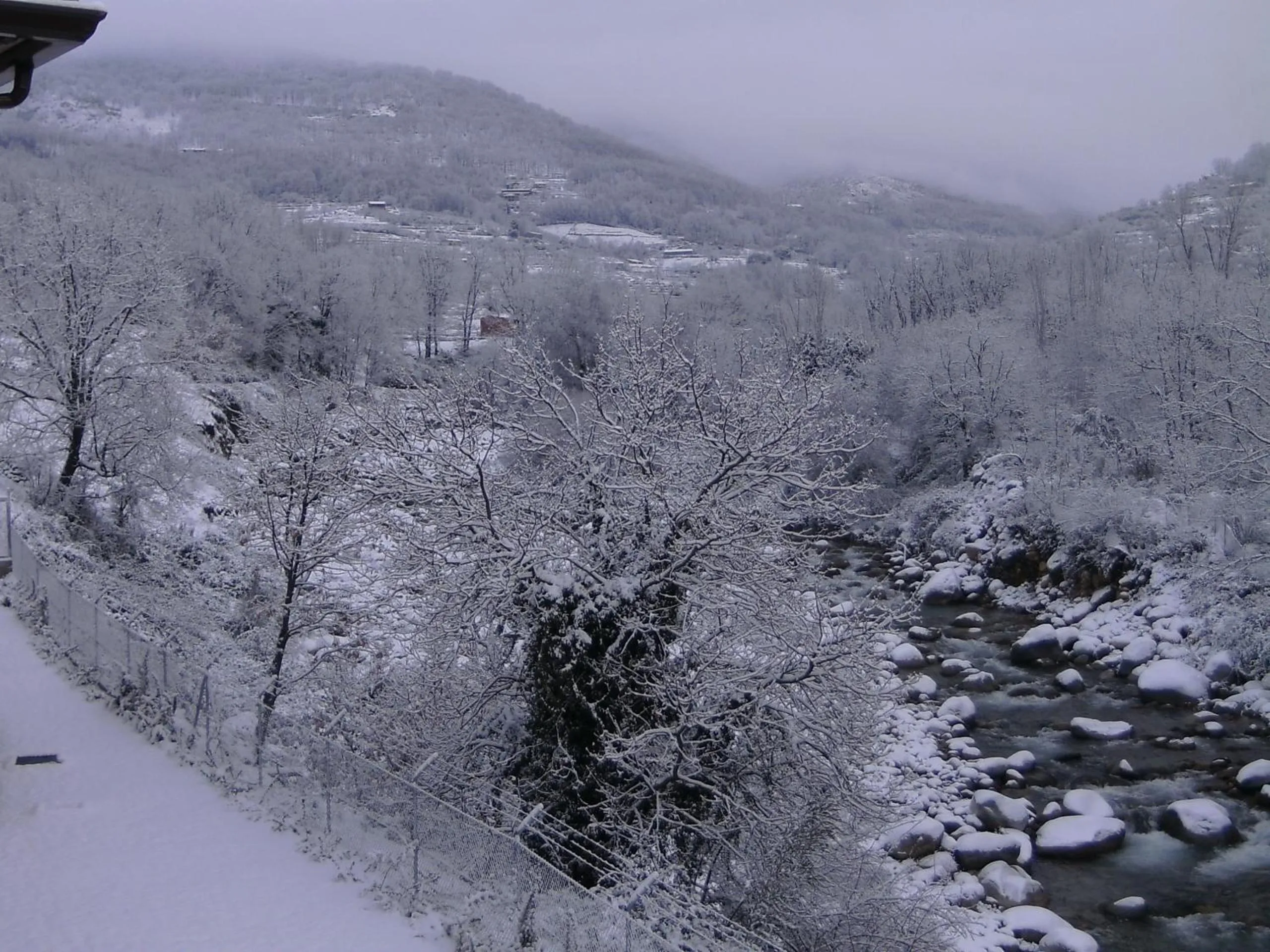 Natural landscape in Mirador de La Portilla