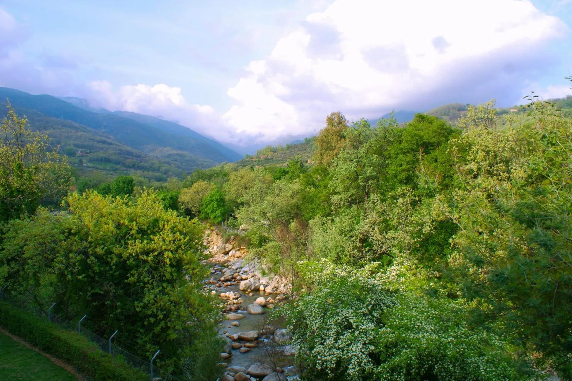 River view in Mirador de La Portilla