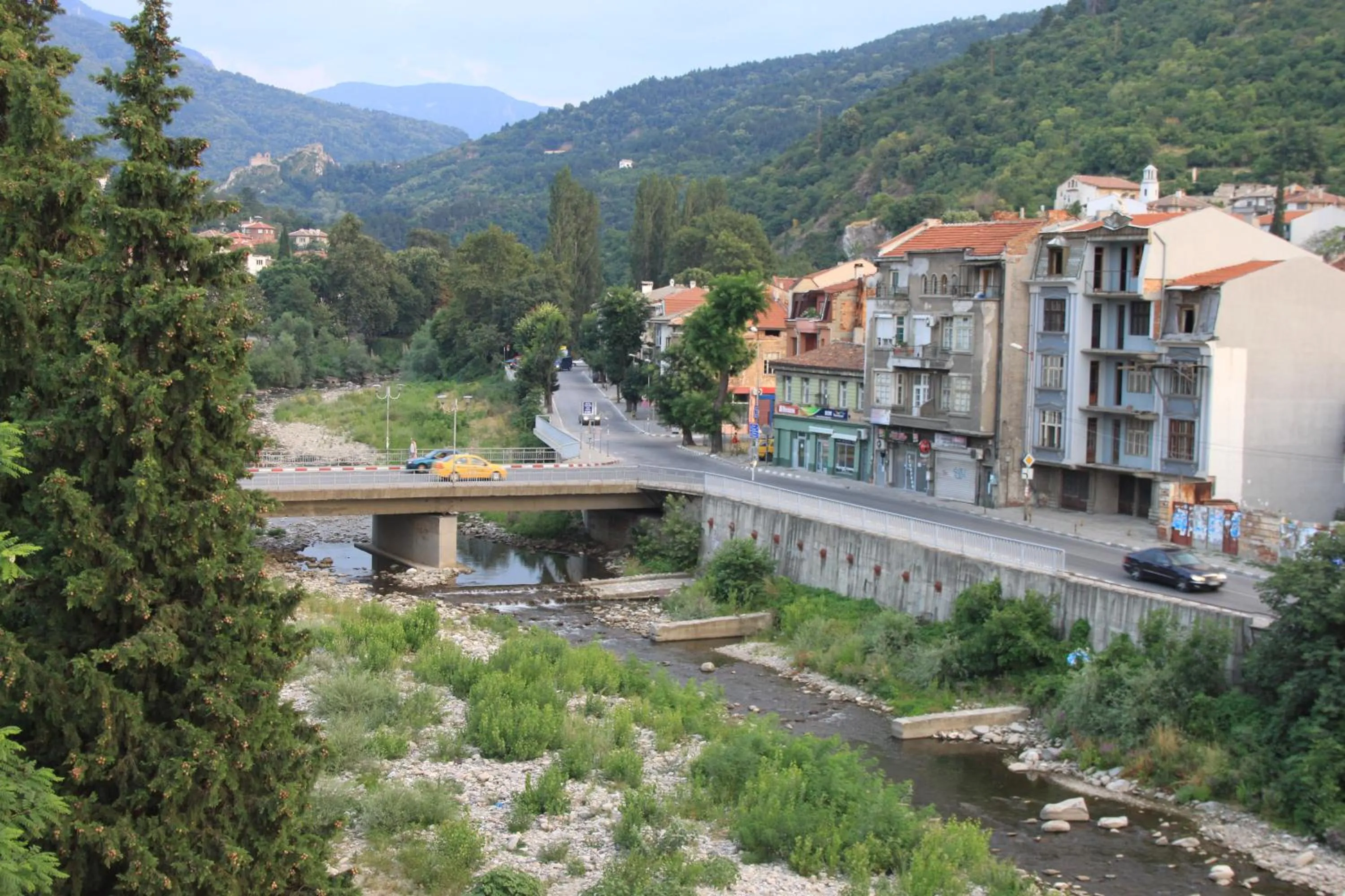 Shower in Central Guest Rooms