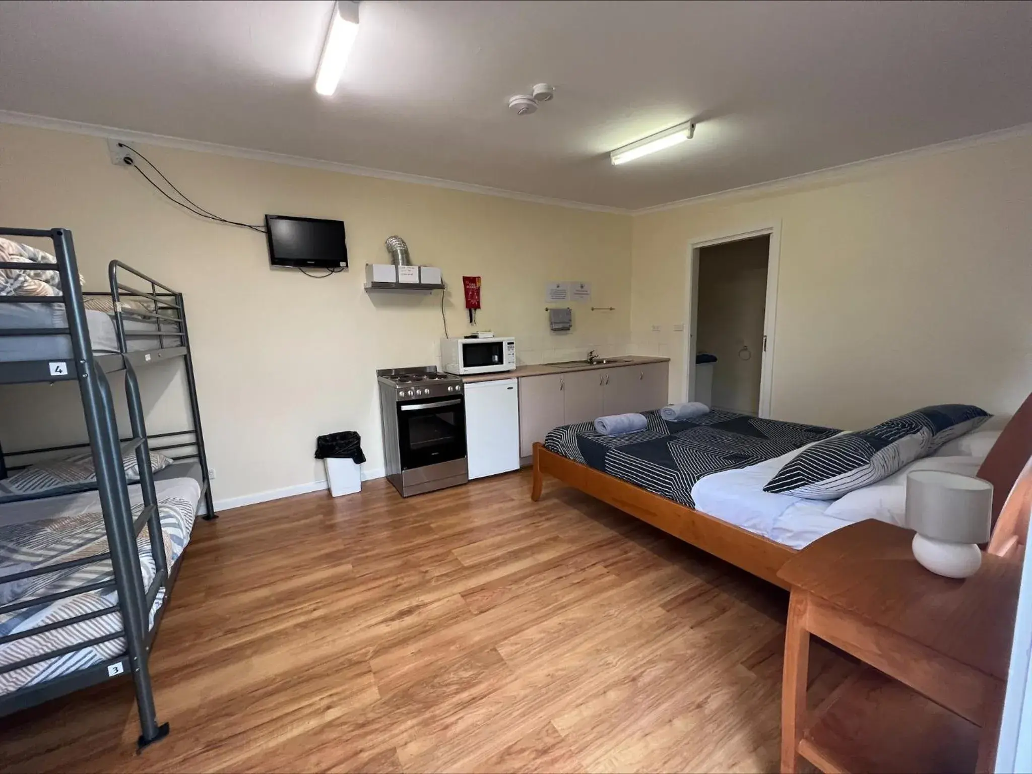 Bed in Turn-in Motel Bed in Turn-in Motel