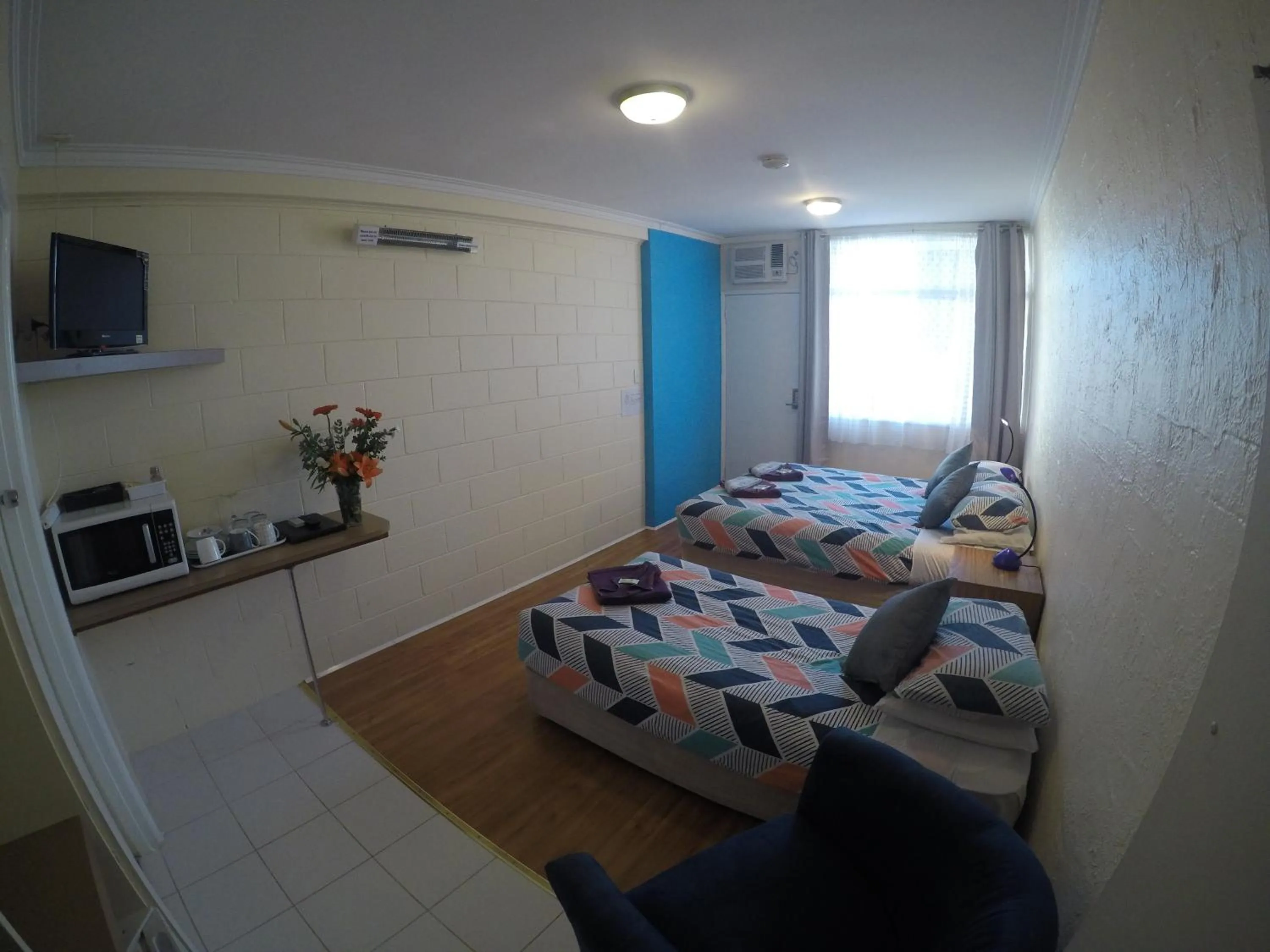 Bed in Turn-in Motel