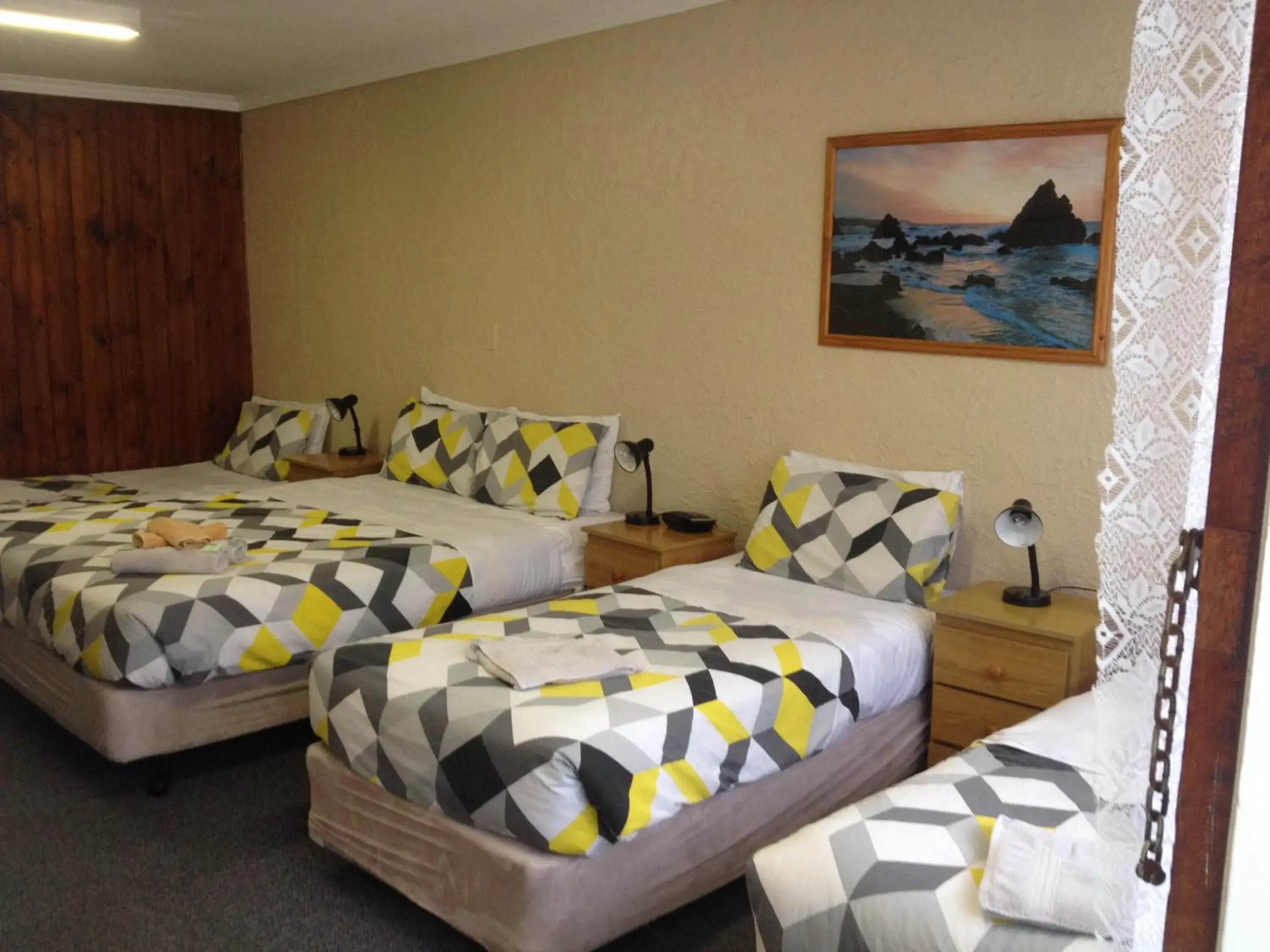 Bed in Turn-in Motel Bed in Turn-in Motel