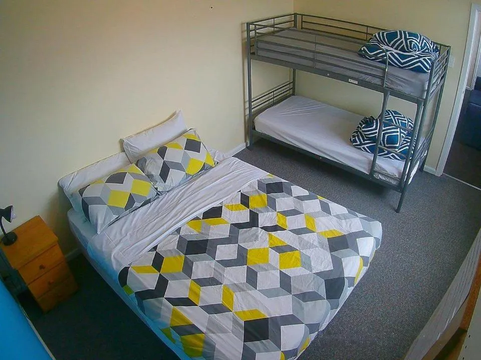 Bed in Turn-in Motel