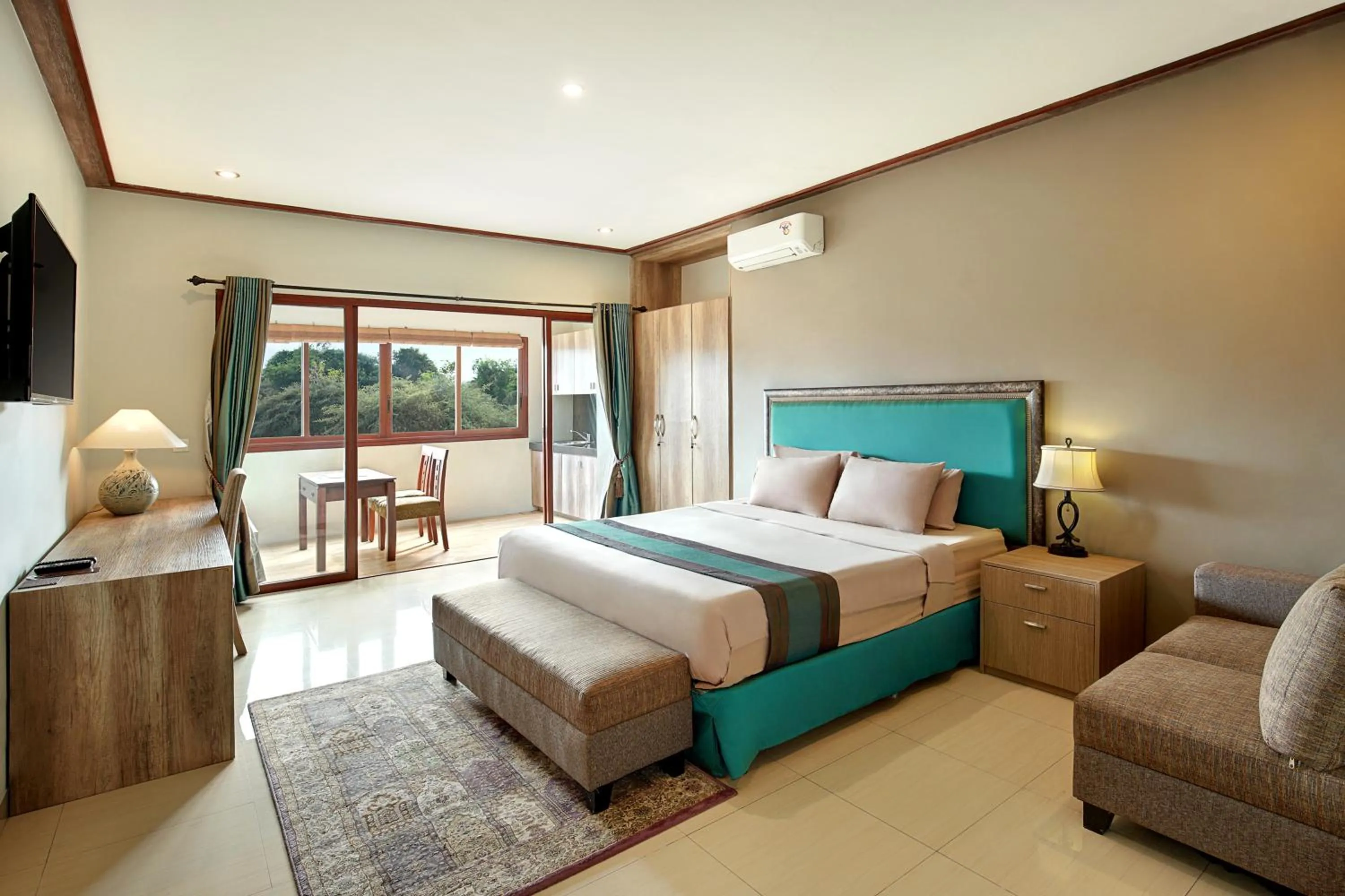 Bed in Puri Sabina Bed & Breakfast