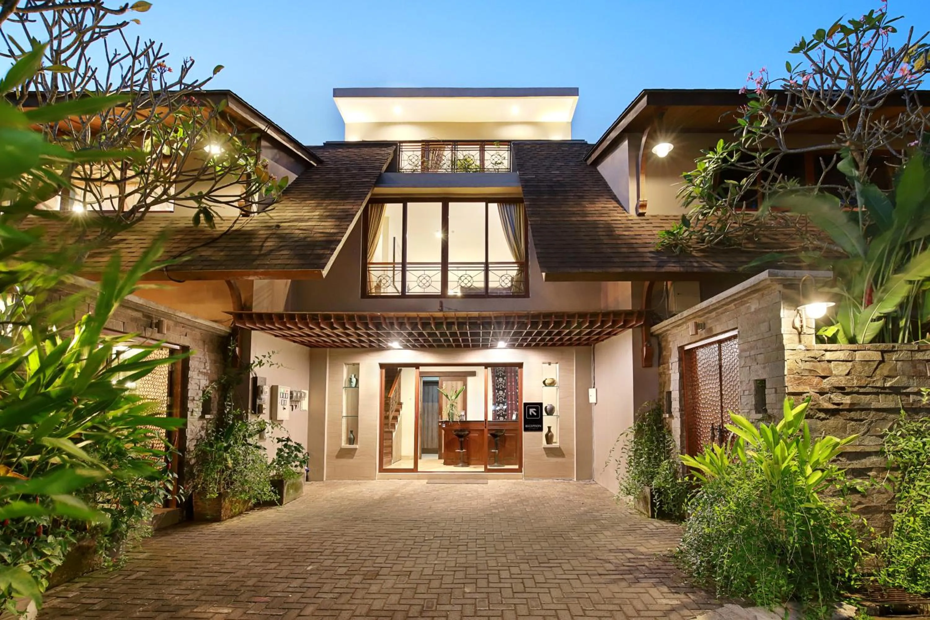 Facade/entrance in Puri Sabina Bed & Breakfast