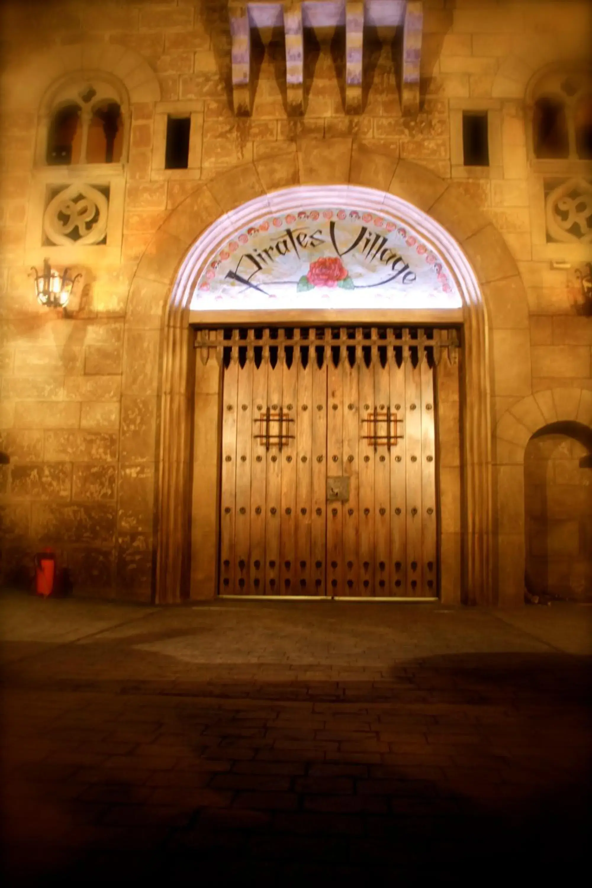 Facade/entrance in Pirates Village Facade/entrance in Pirates Village