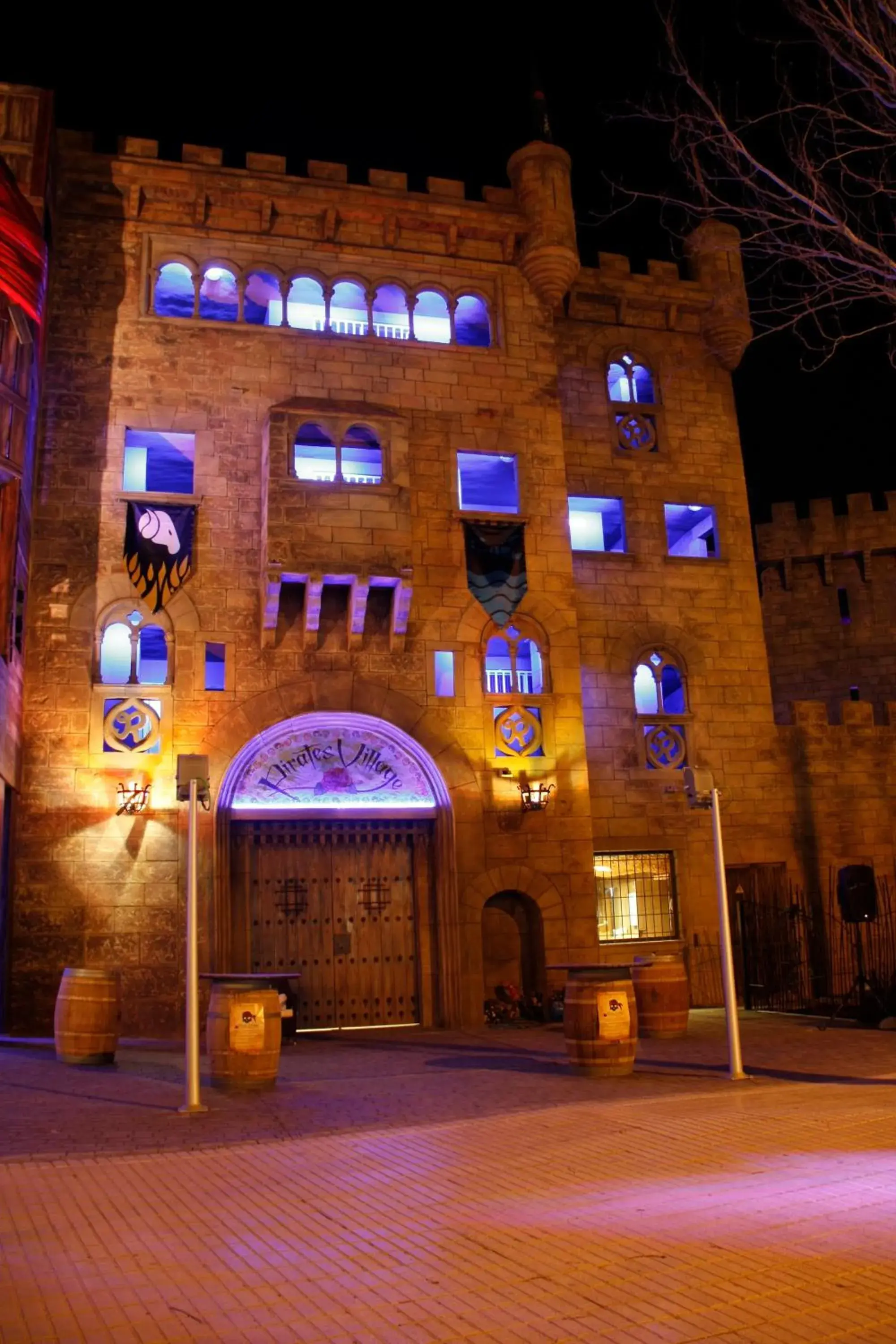 Facade/entrance in Pirates Village Facade/entrance in Pirates Village