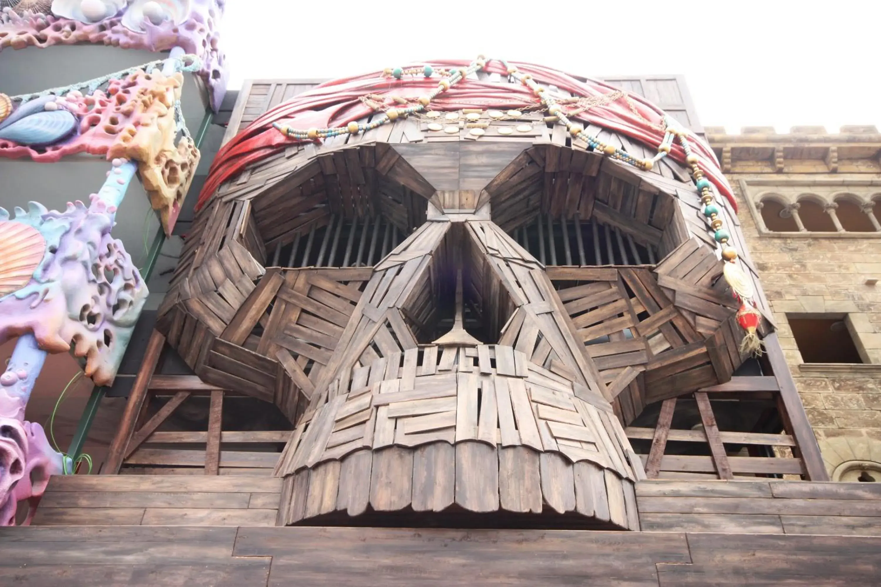 Facade/entrance in Pirates Village Facade/entrance in Pirates Village