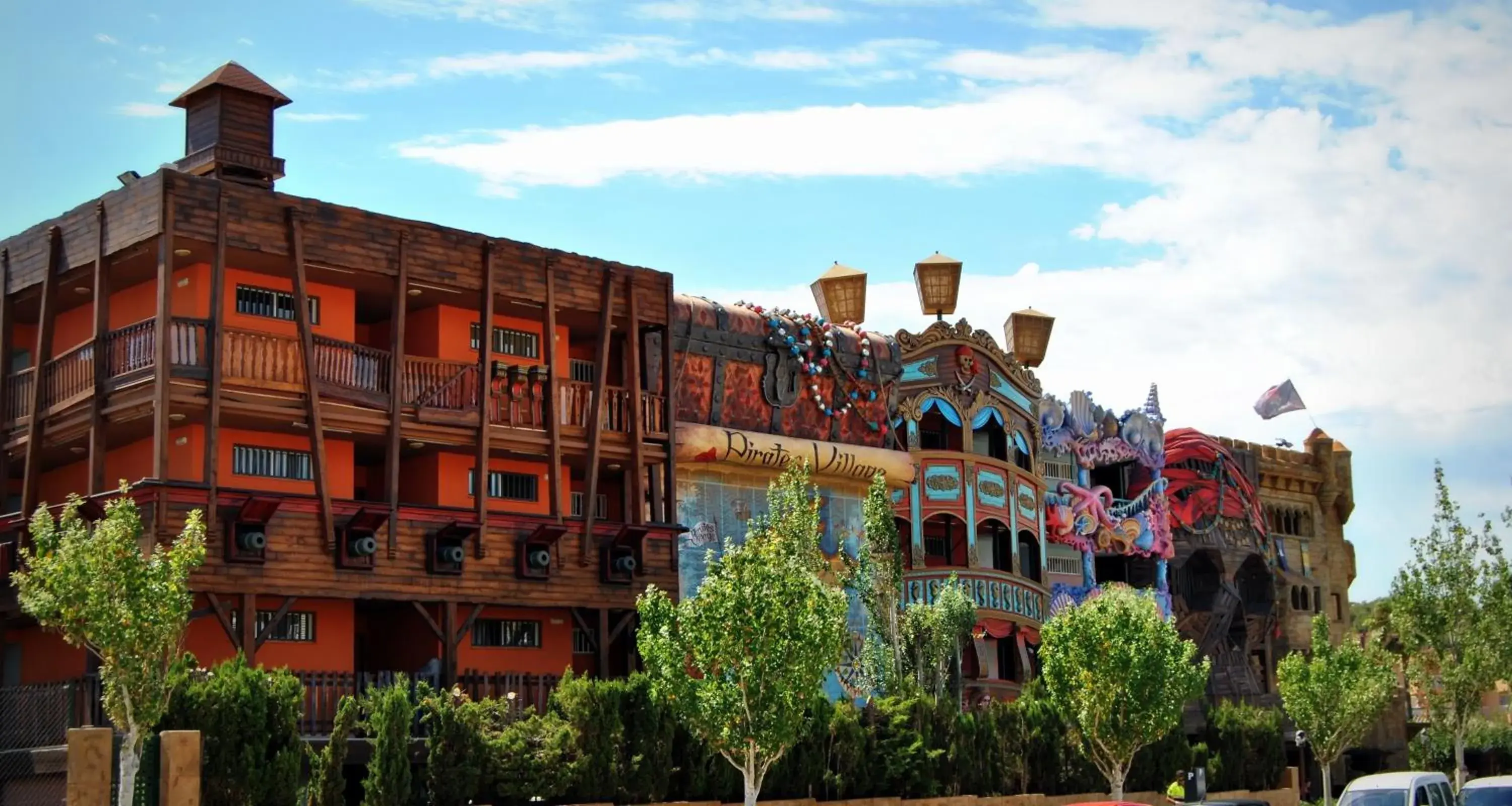 Facade/entrance in Pirates Village Facade/entrance in Pirates Village
