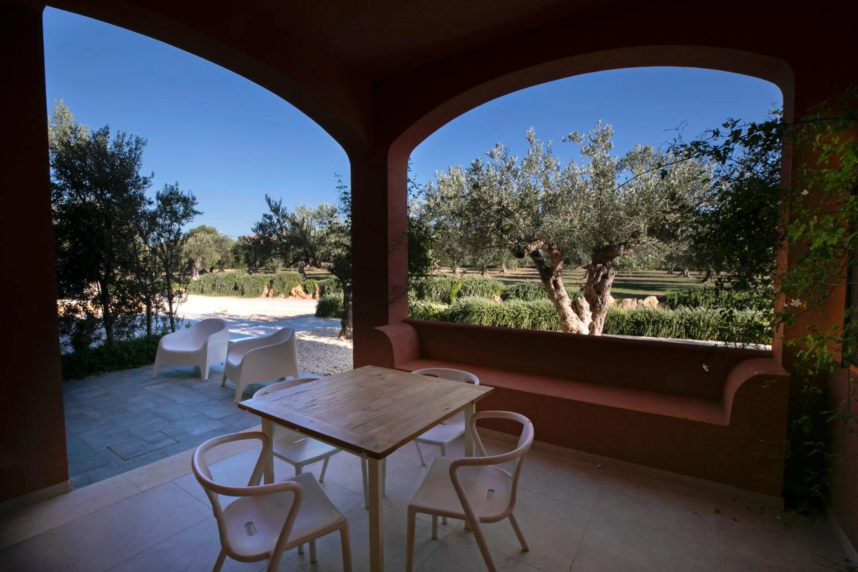 Patio in Corte Olea Resort